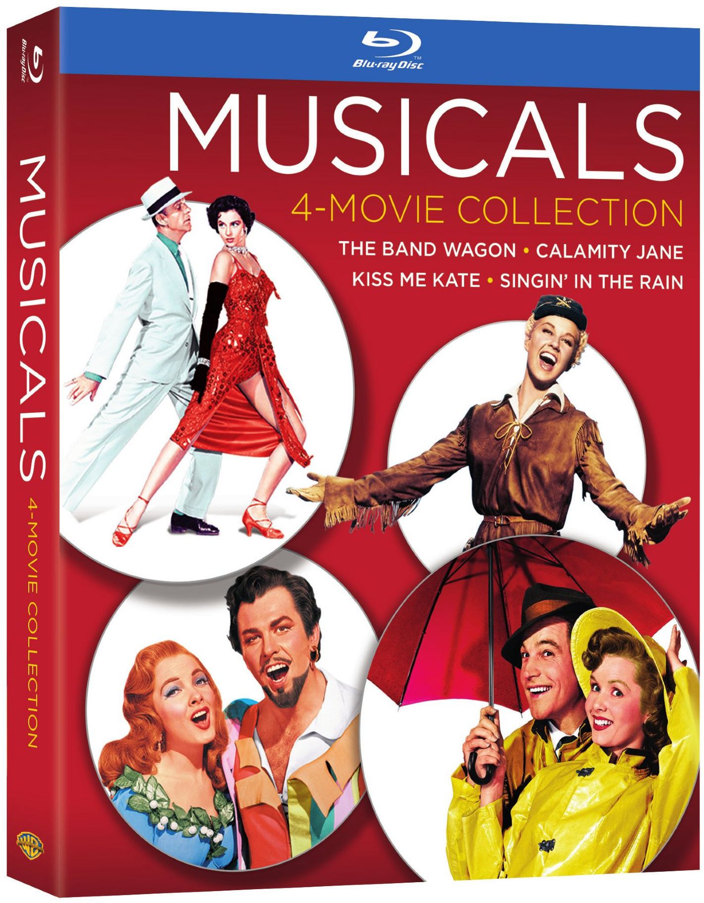 Musicals: 4-Movie Collection [4 Discs] [Blu-ray]