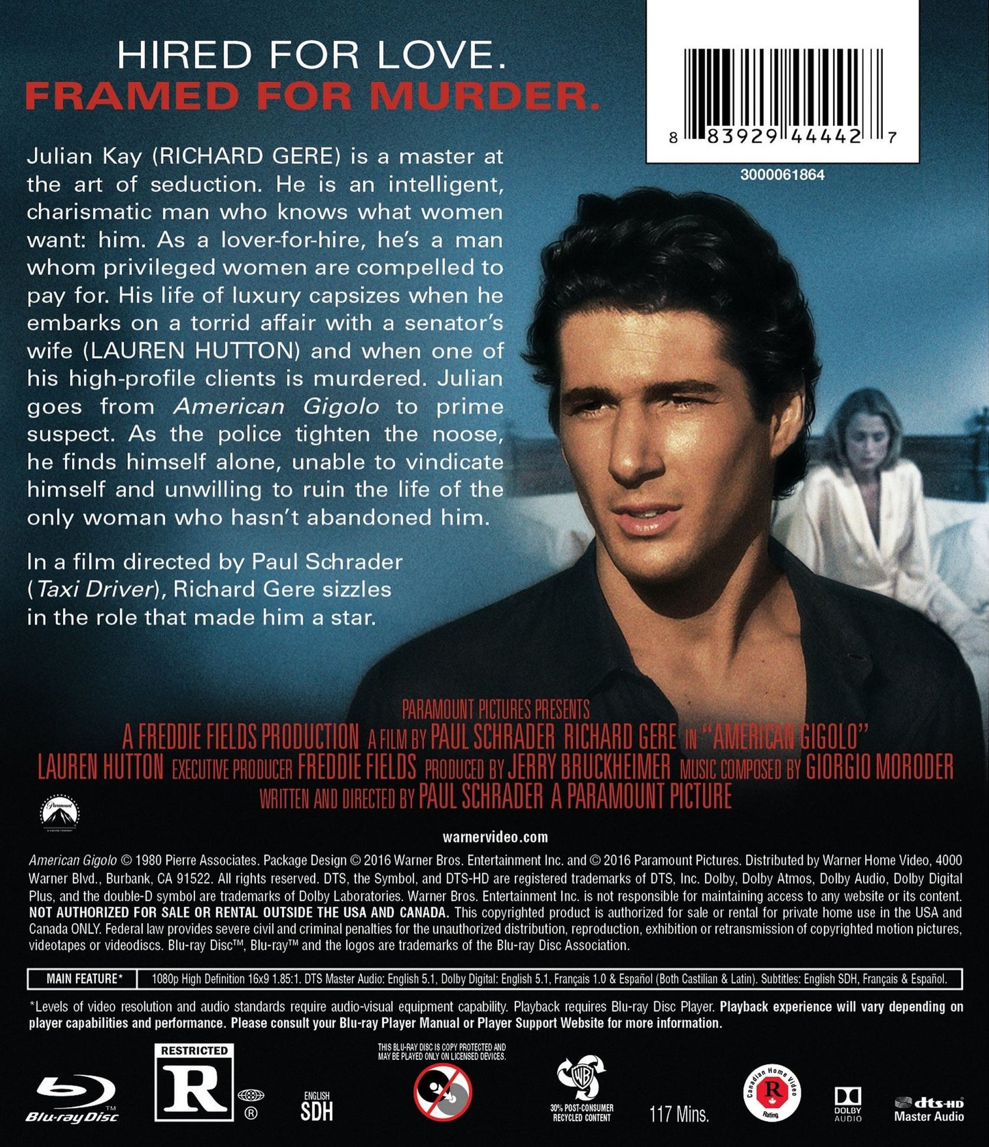 AMERICAN GIGOLO / (BR)
