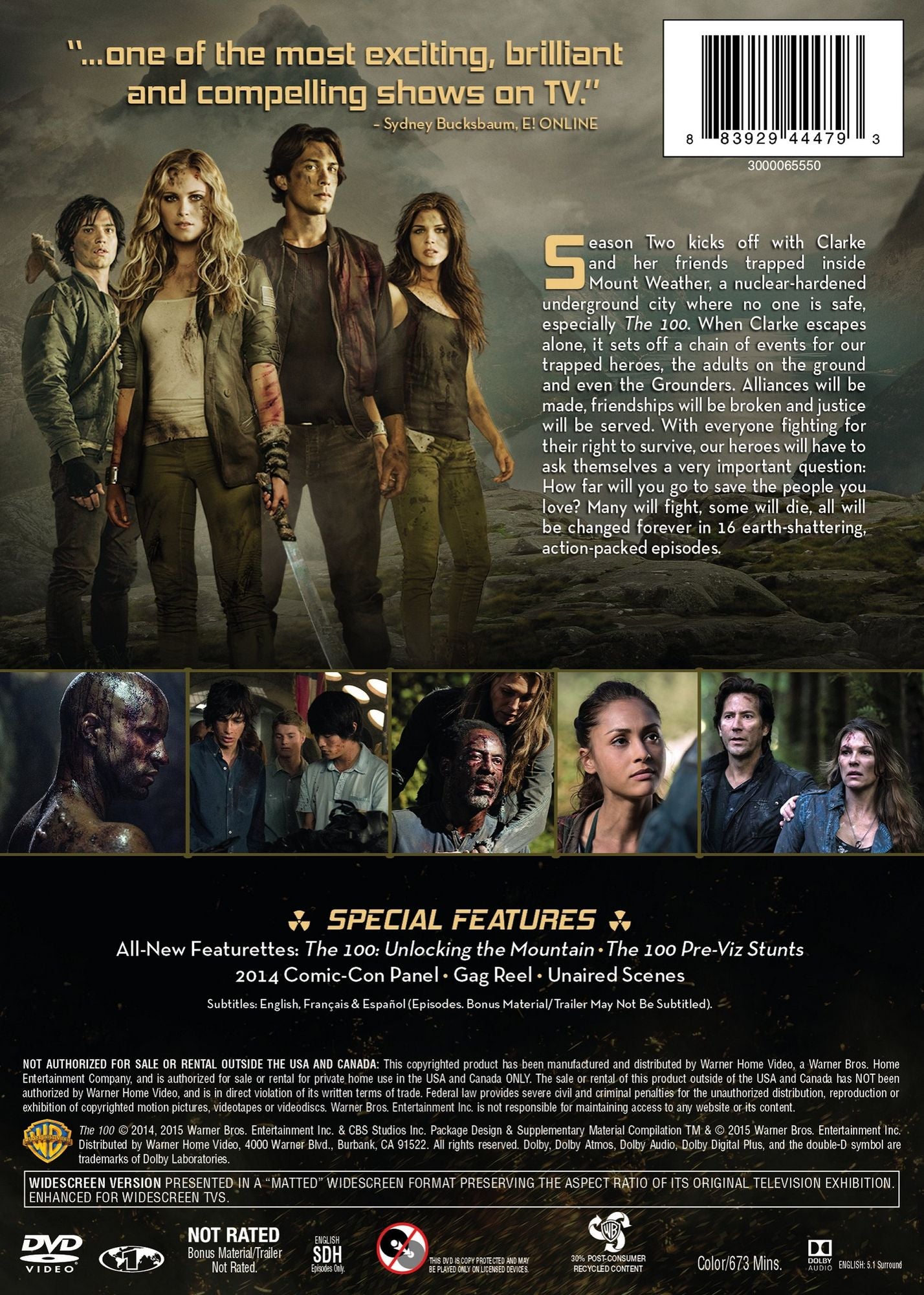 The 100: The Complete Second Season