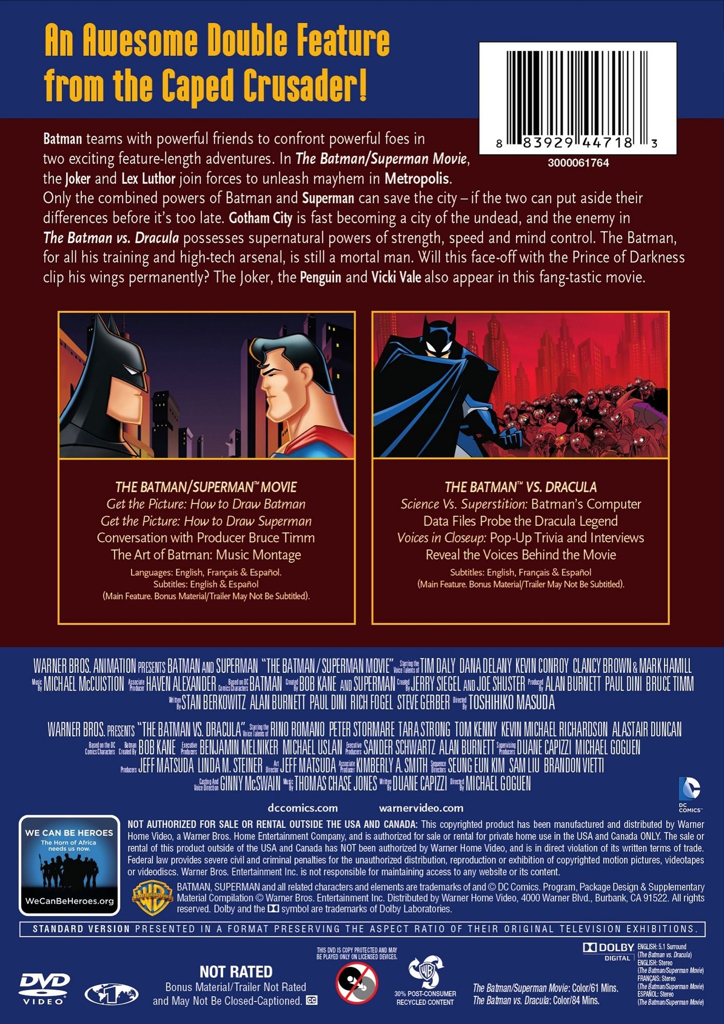 BATMAN: DOUBLE FEATURE (ECOA)