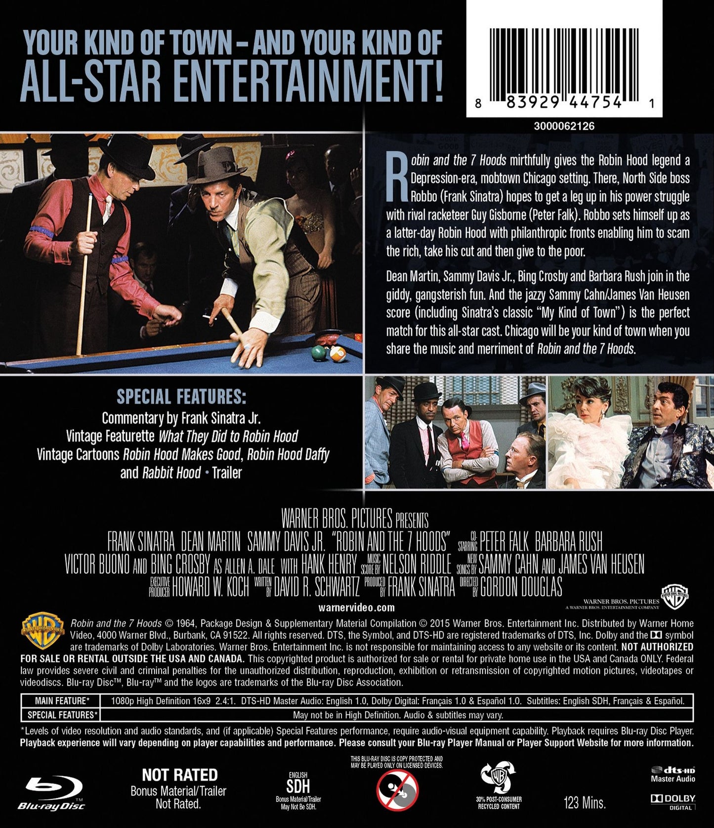Robin and the 7 Hoods [Blu-ray]