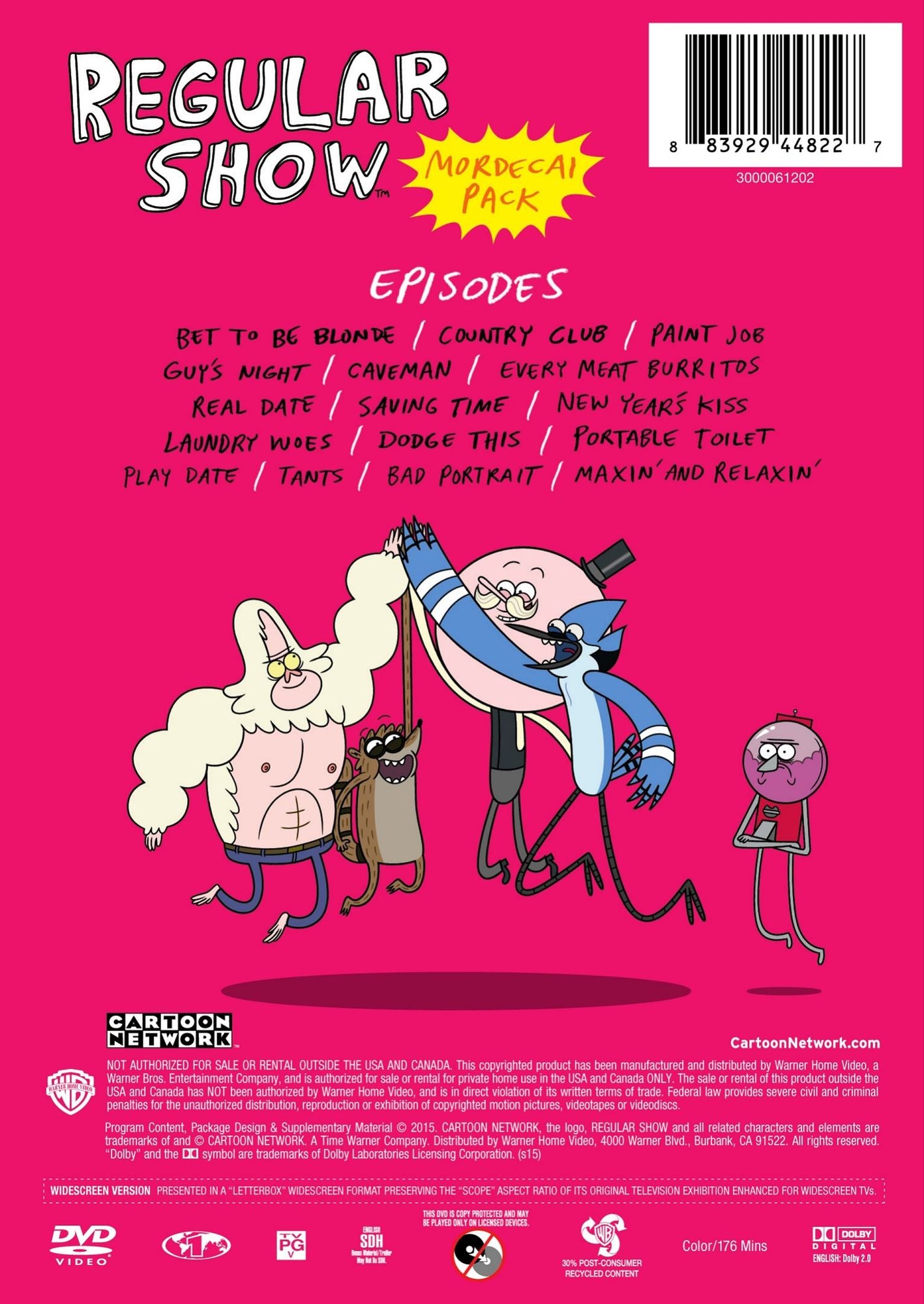 Regular Show: Mordecai Pack 7