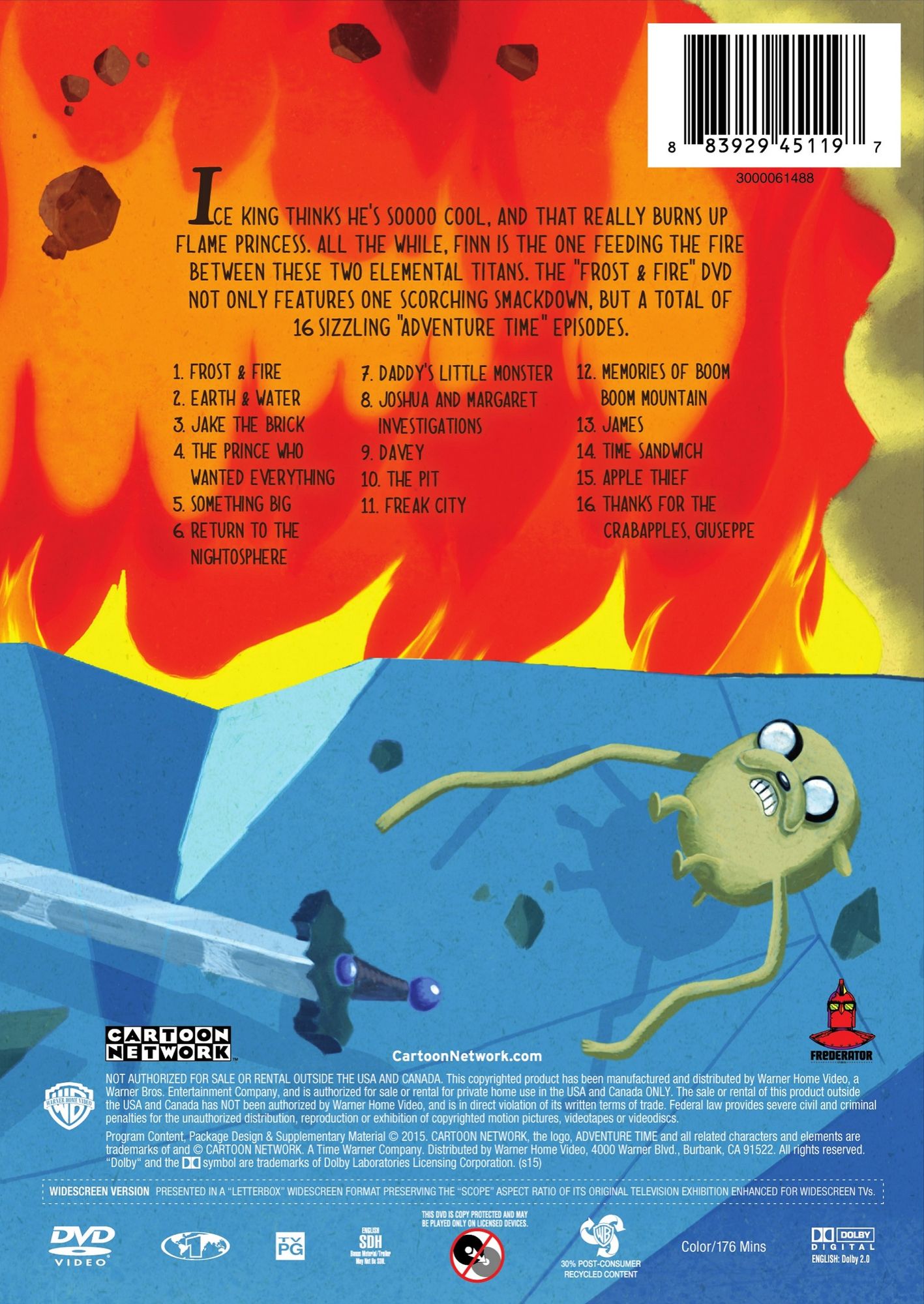 Cartoon Network: Adventure Time - Frost & Fire 9