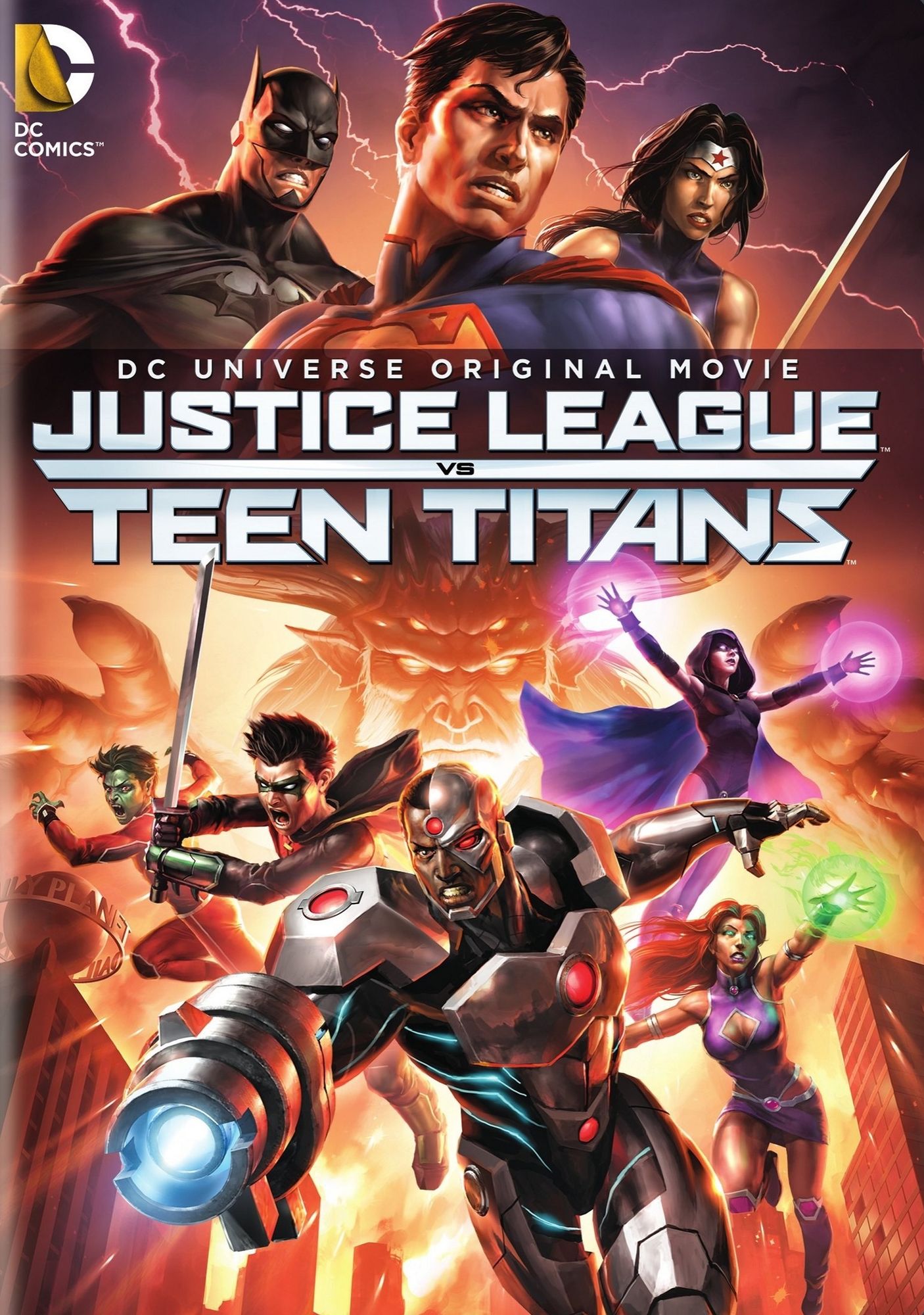 Justice League vs Teen Titans