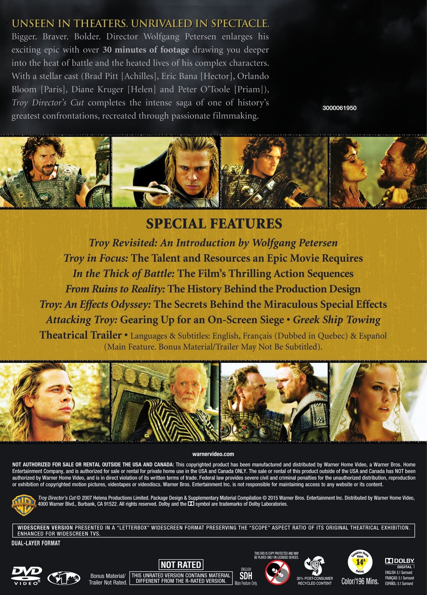 Troy [Director's Cut] [2 Discs]