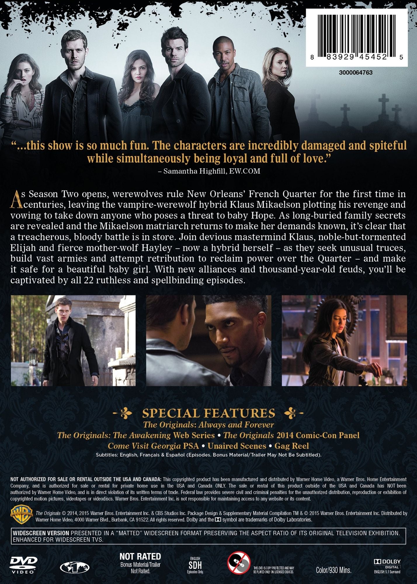 The Originals: The Complete Second Season