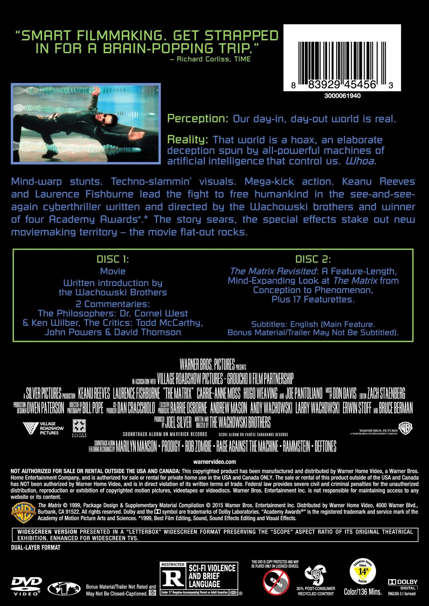 The Matrix [Special Edition] [2 Discs]