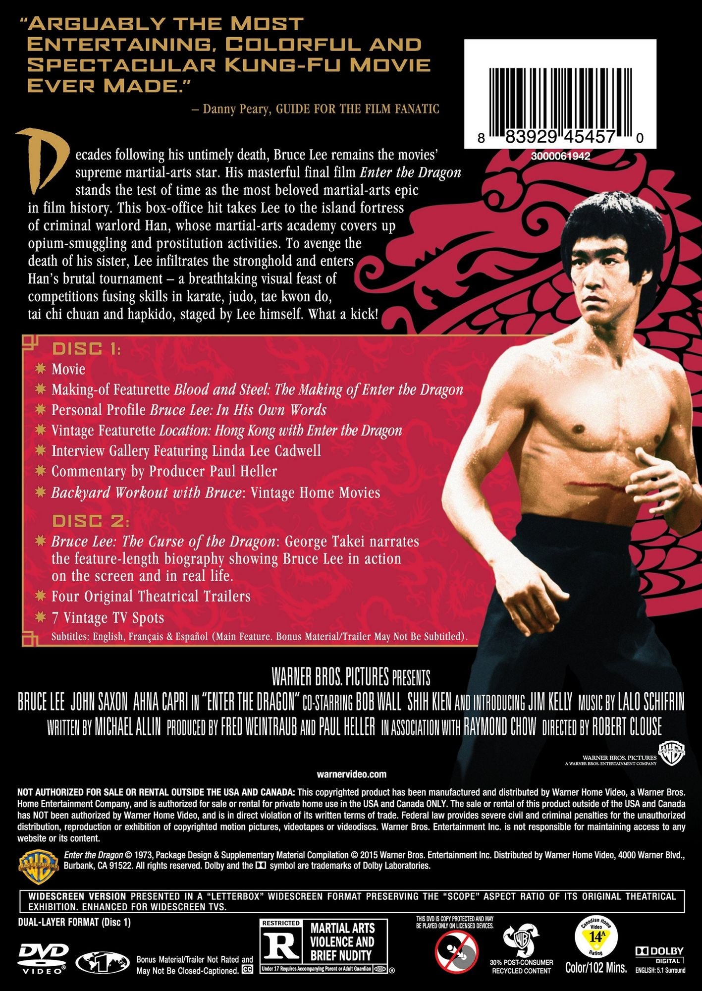 Enter the Dragon [Special Edition] [2 Discs]