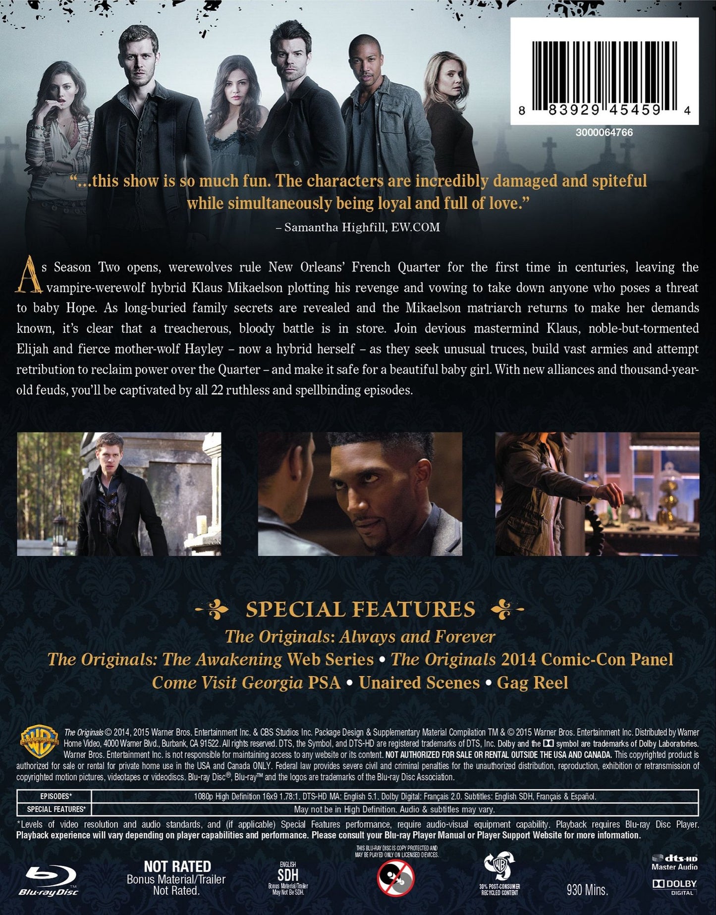 The Originals: The Complete Second Season [Blu-ray]