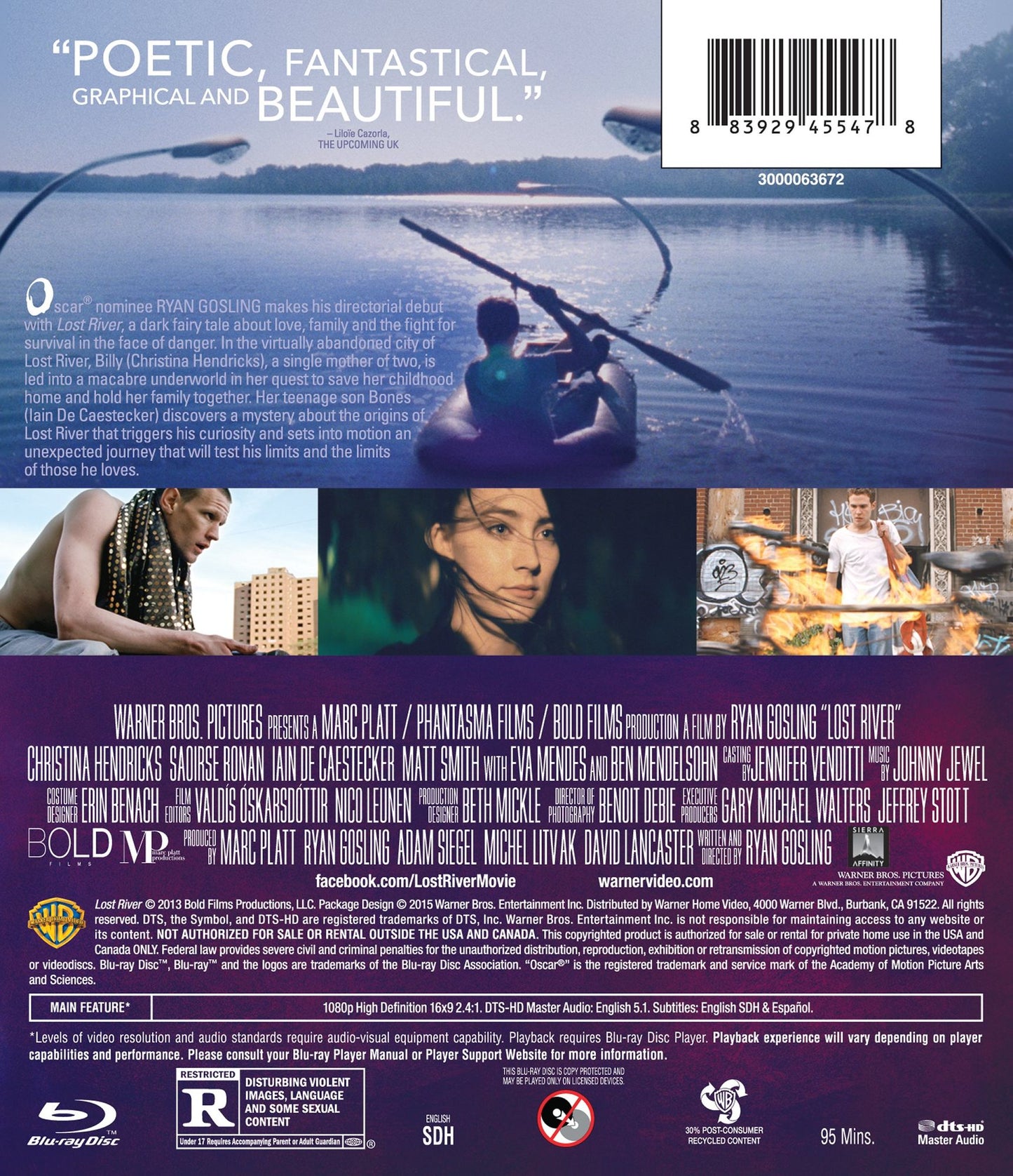 Lost River [Includes Digital Copy] [Blu-ray]