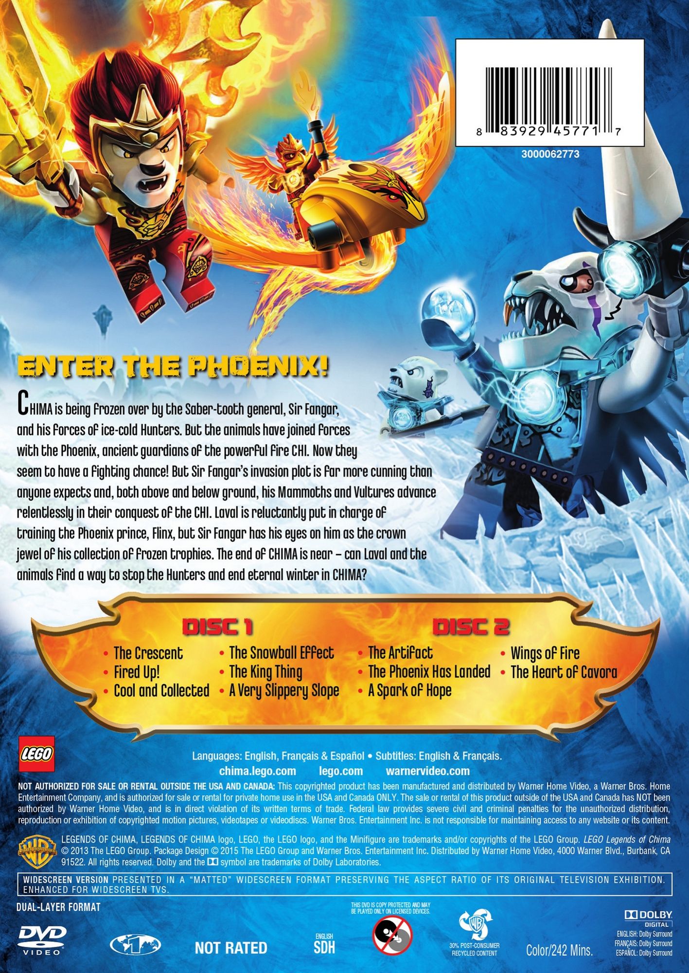 Lego: Legends Of Chima - Legend Of The Fire Chi - Season Two, Part Two