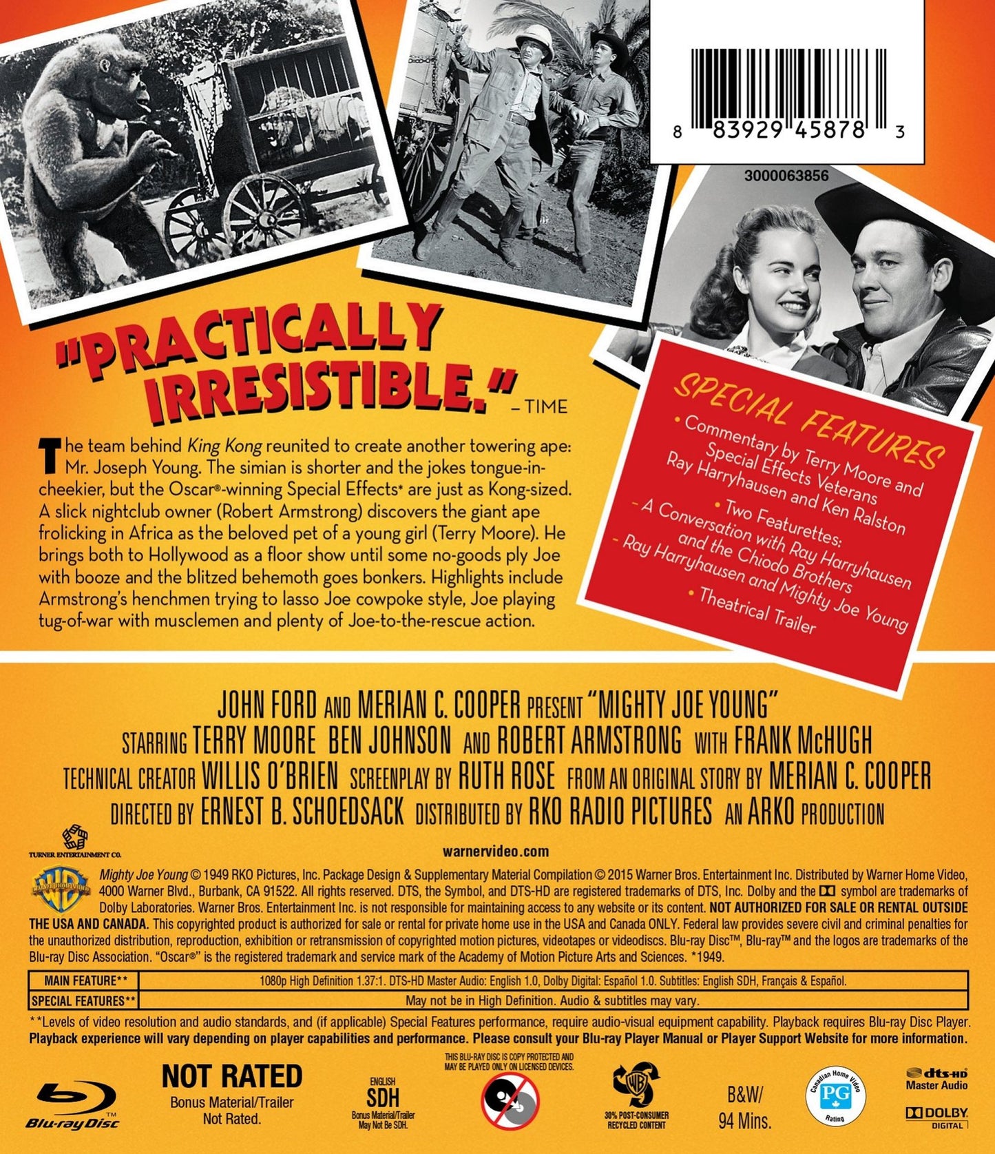 Mighty Joe Young [Blu-ray]