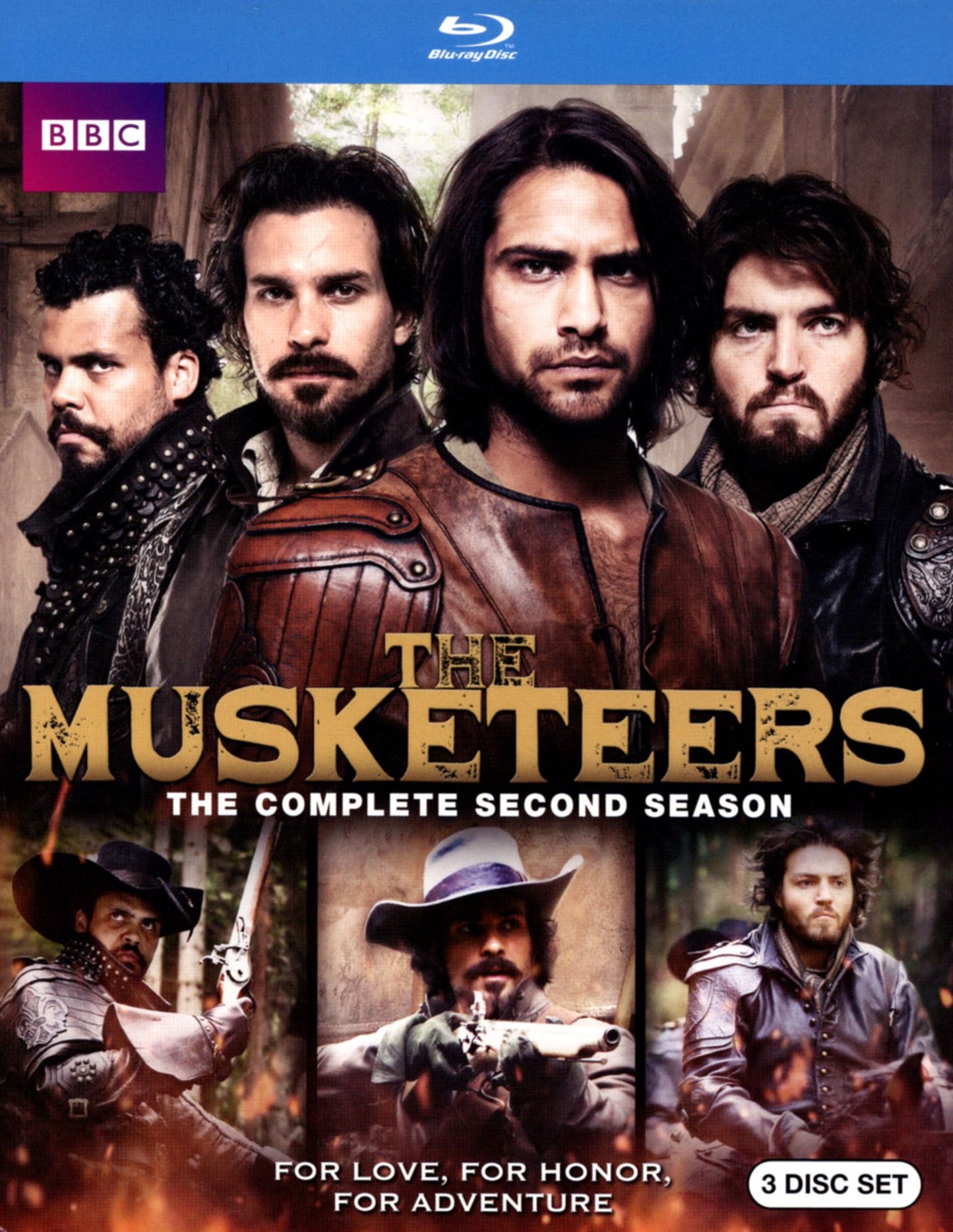 MUSKETEERS: SEA.2 (3PC BR)