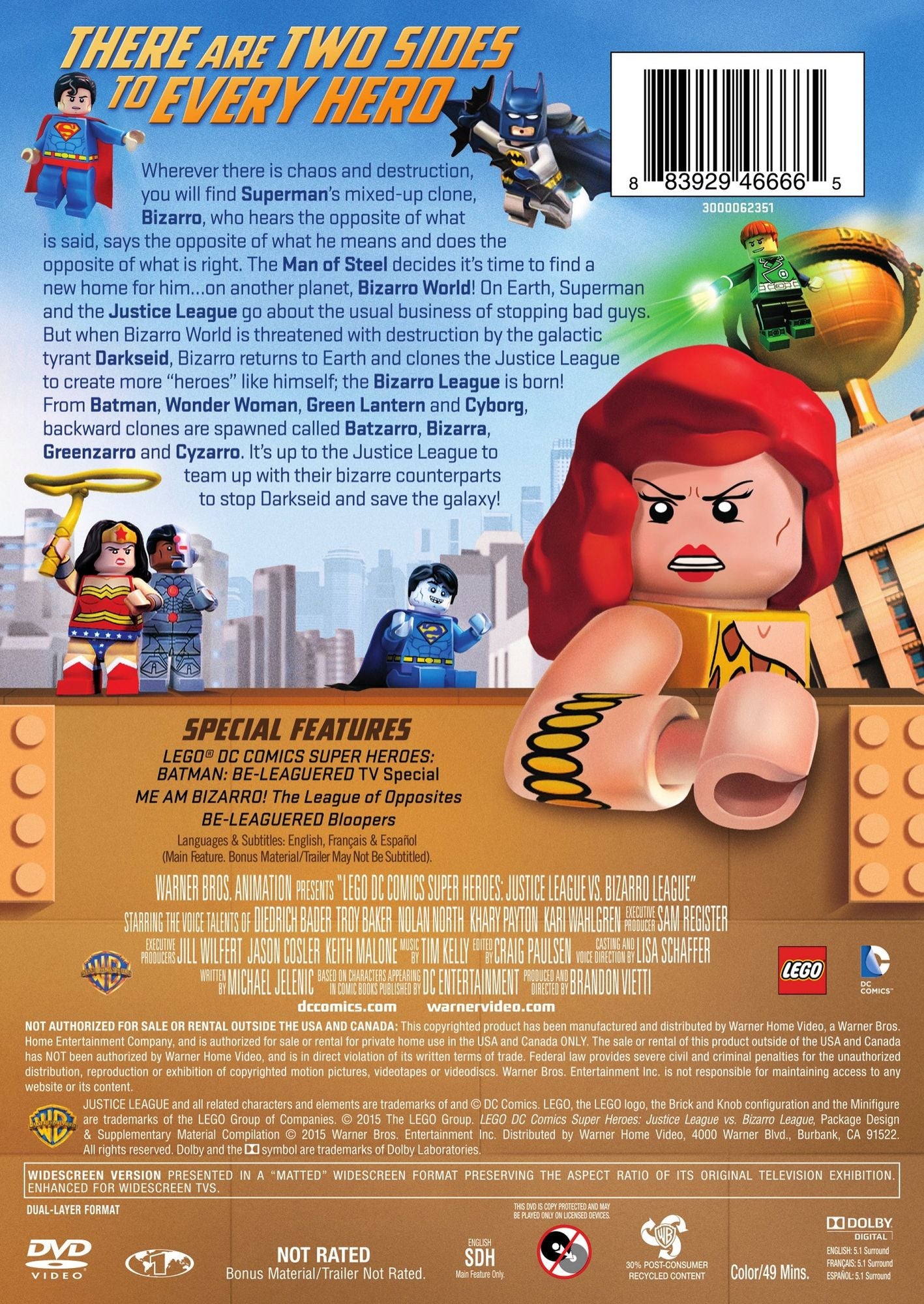 LEGO DC Comics Super Heroes: Justice League vs. Bizarro League