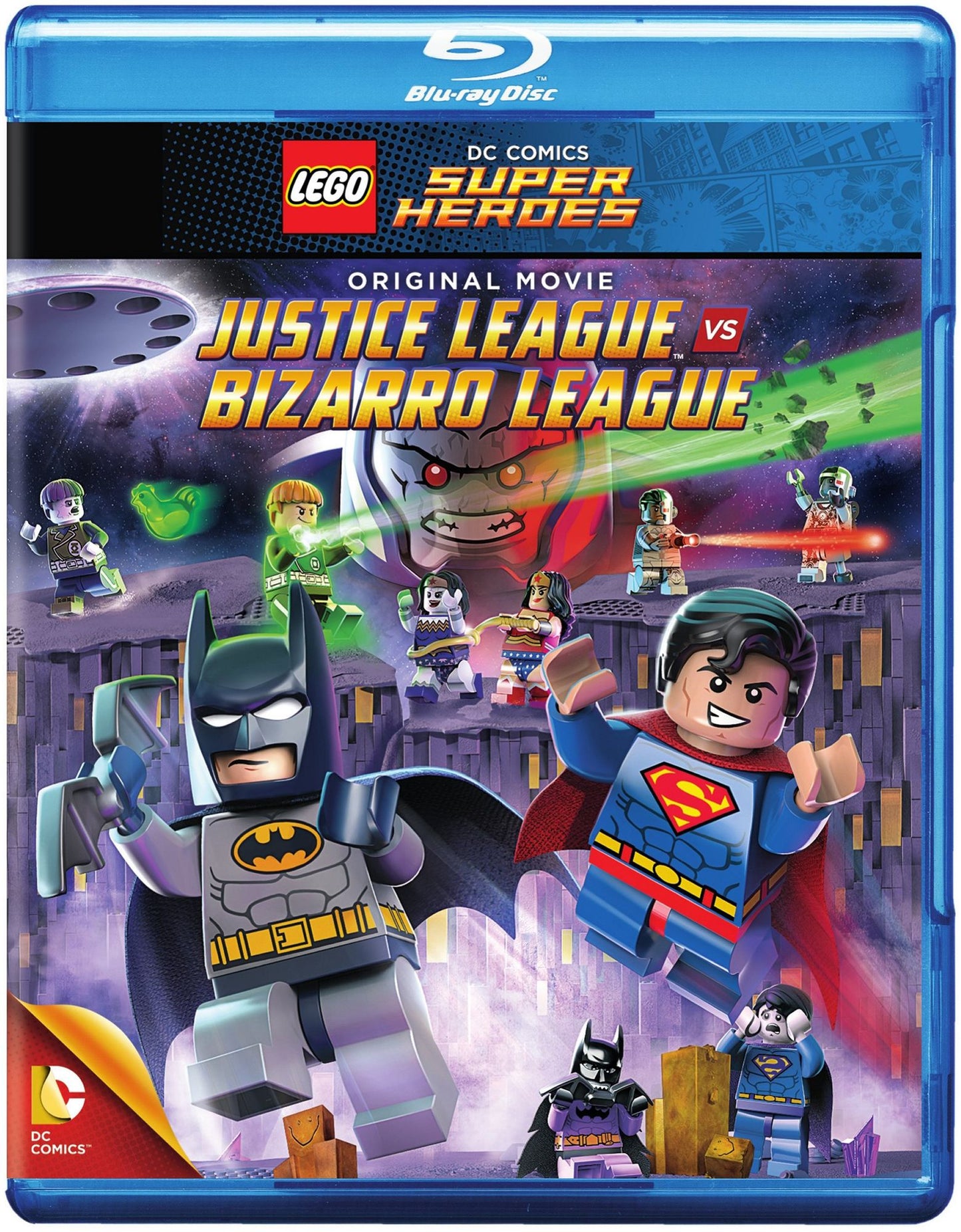 LEGO DC Comics Super Heroes: Justice League vs. Bizarro League [Blu-ray/DVD]