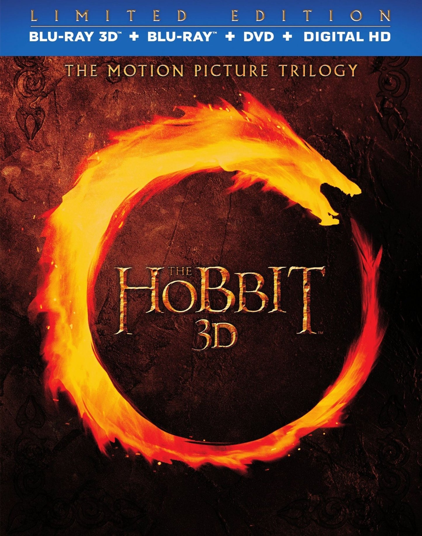 HOBBIT: PT.1-3 TRILOGY(3-D UVDC