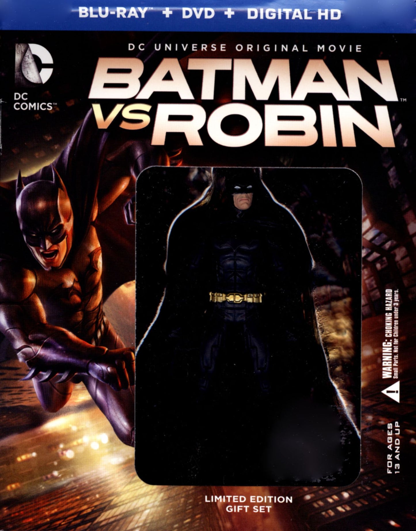 Batman vs. Robin [2 Discs] [Includes Digital Copy] [With Figurine] [Blu-ray/DVD]