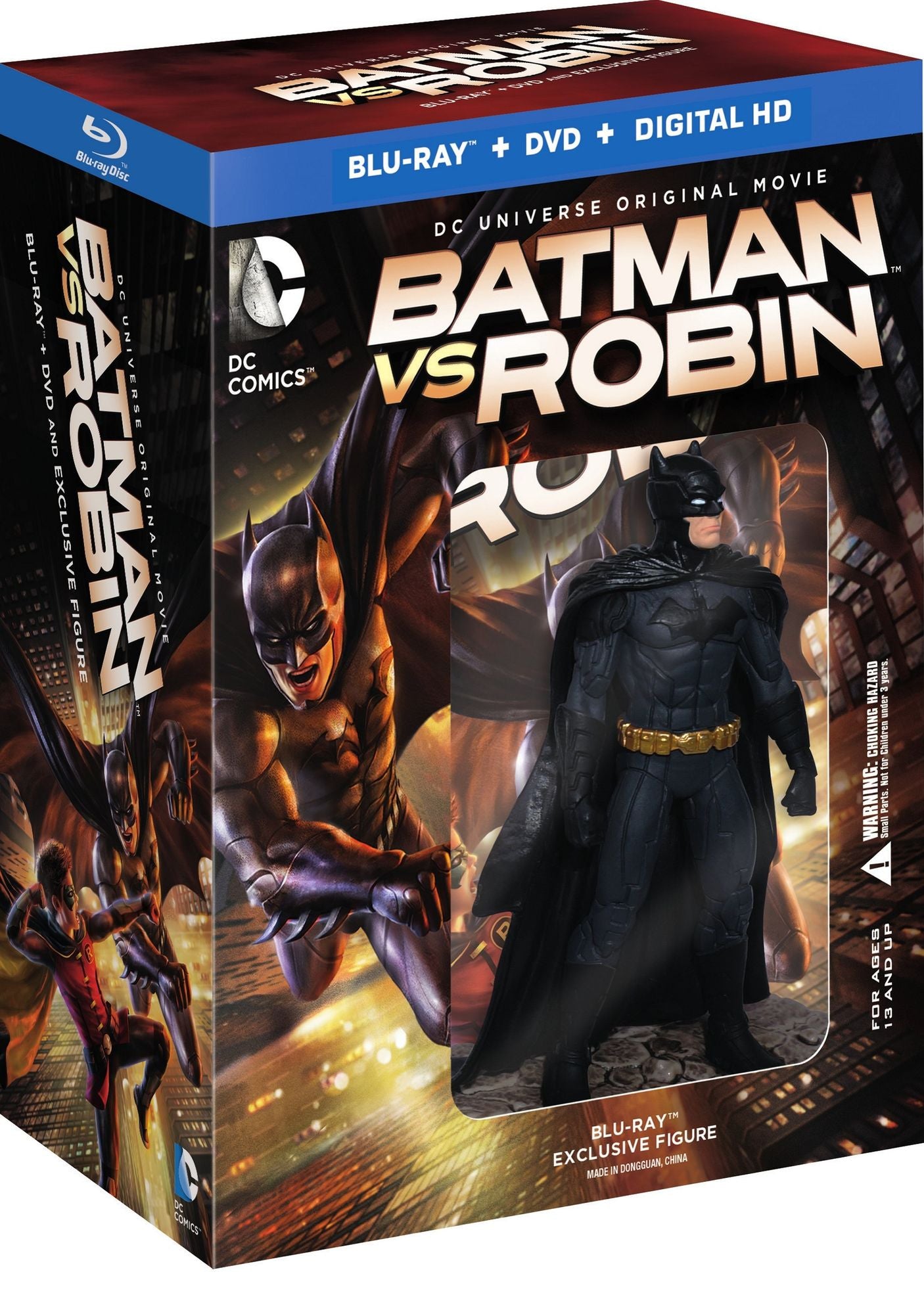 Batman vs. Robin [2 Discs] [Includes Digital Copy] [With Figurine] [Blu-ray/DVD]
