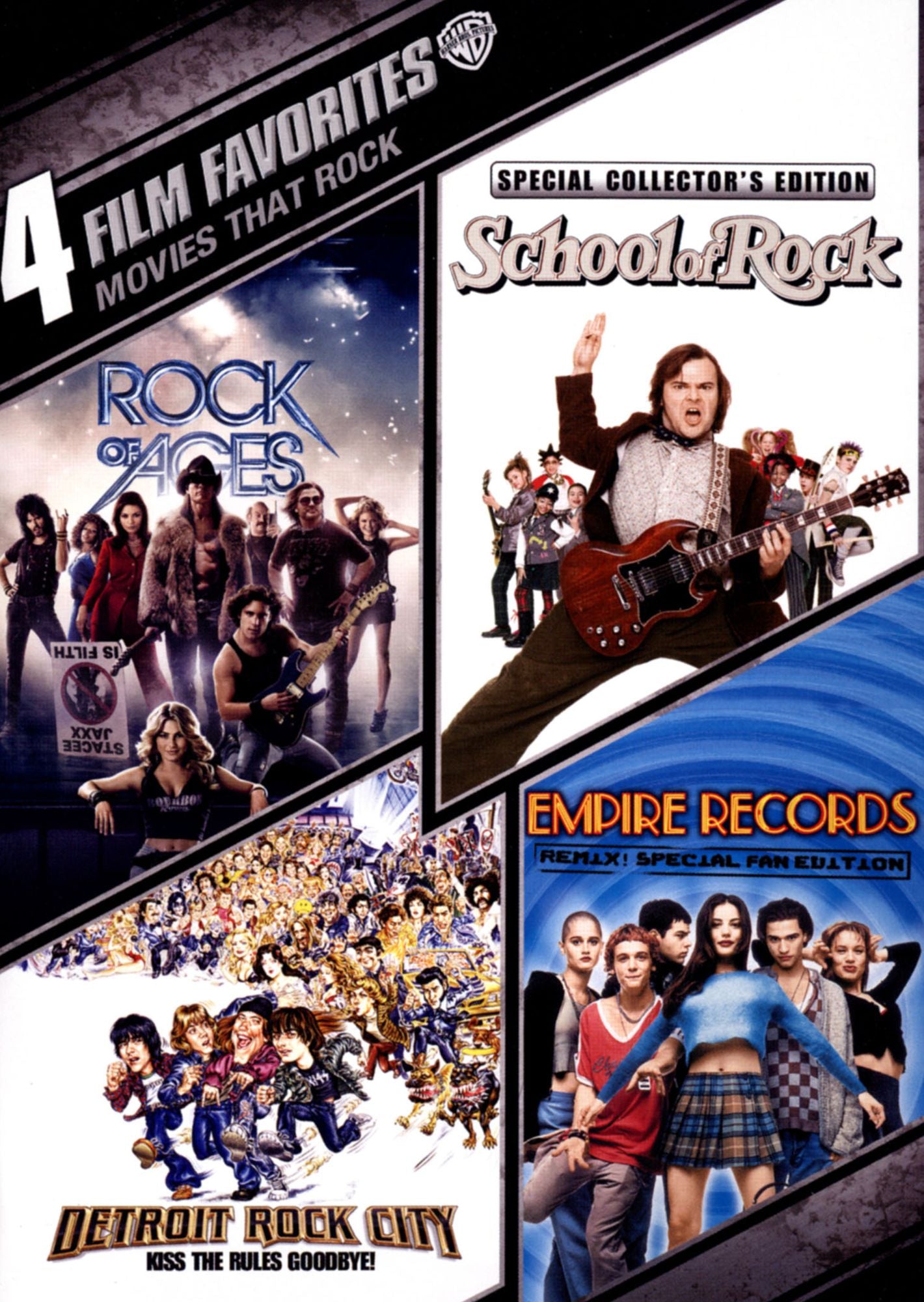MOVIES THAT ROCK / (4PC BOX)
