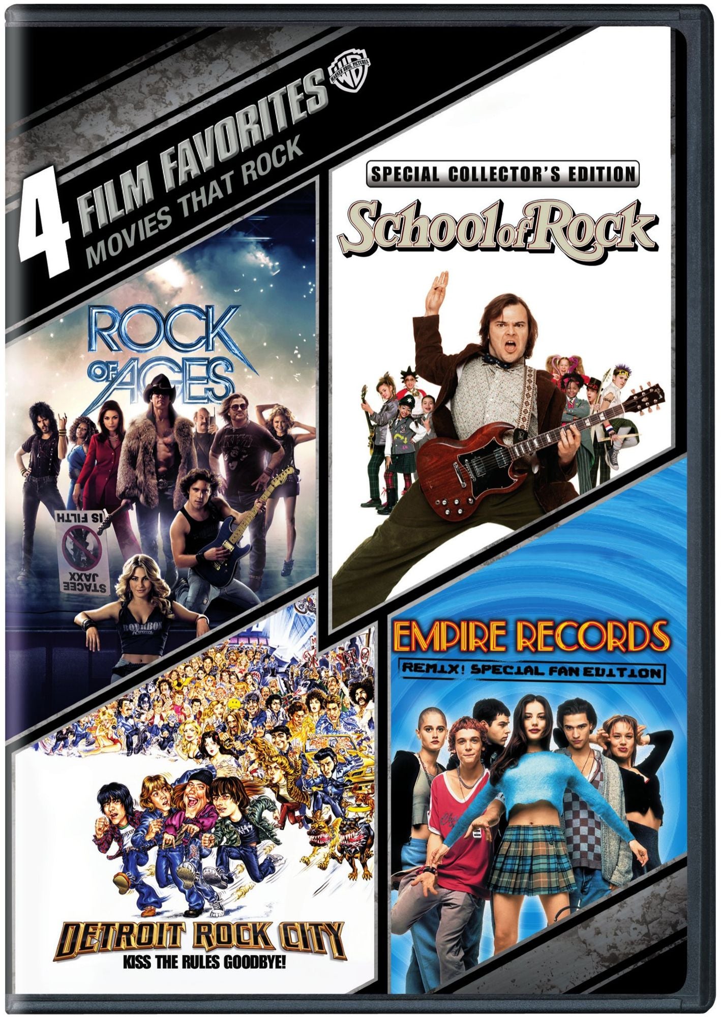 MOVIES THAT ROCK / (4PC BOX)