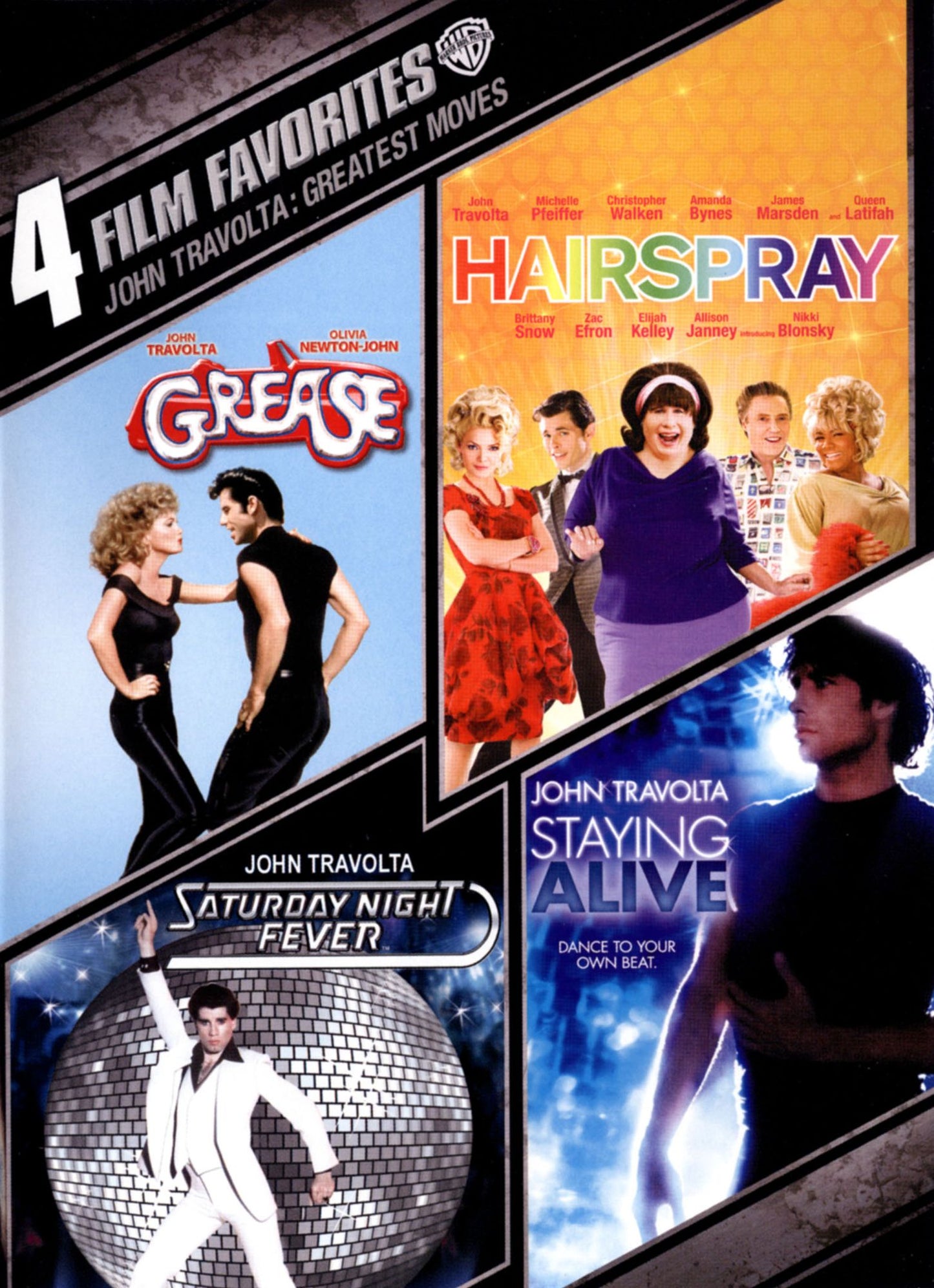 John Travolta: Greatest Moves - 4 Film Favorites [4 Discs]