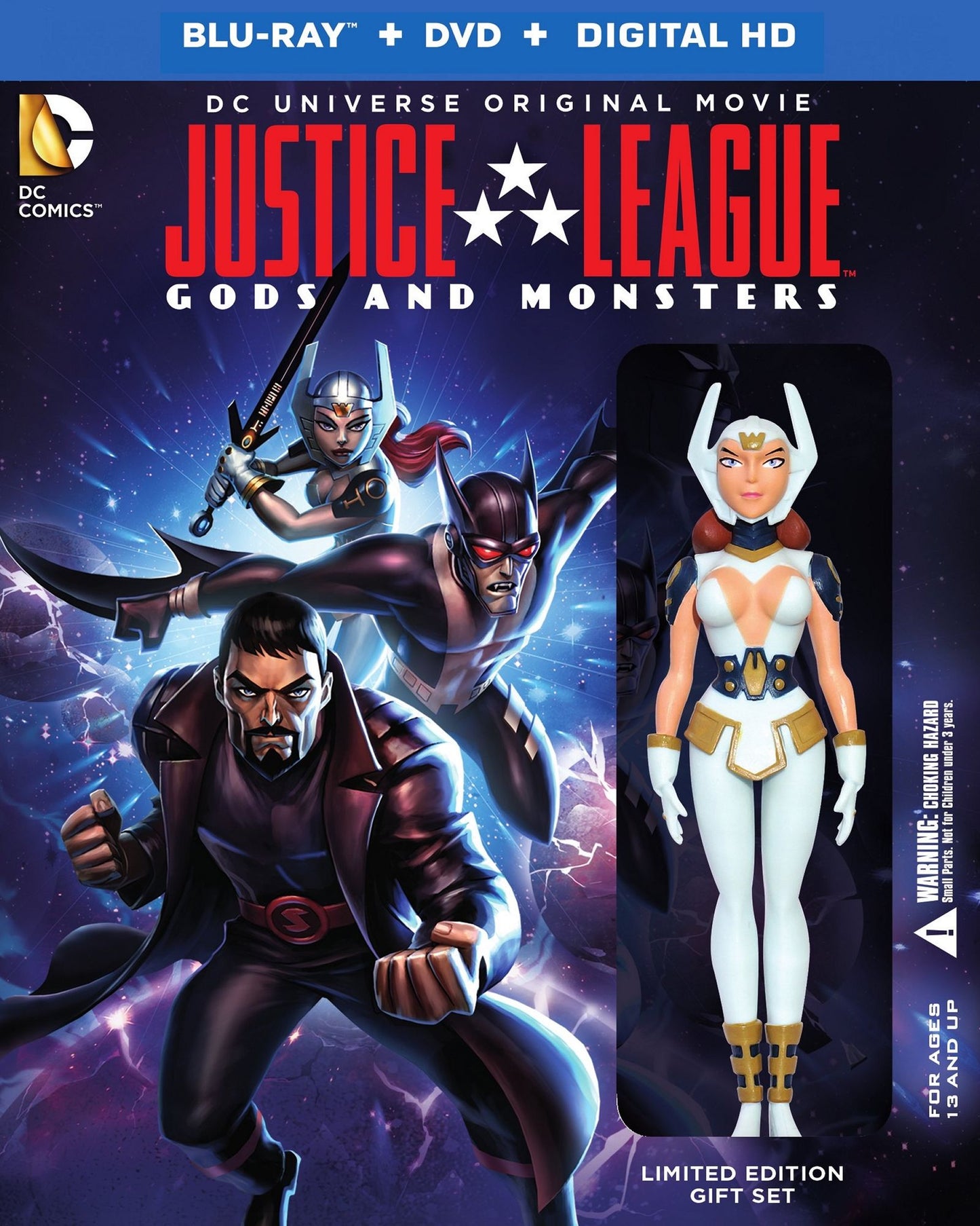 Justice League: Gods and Monsters [Deluxe Edition] [Includes Digital Copy] [With Figurine]