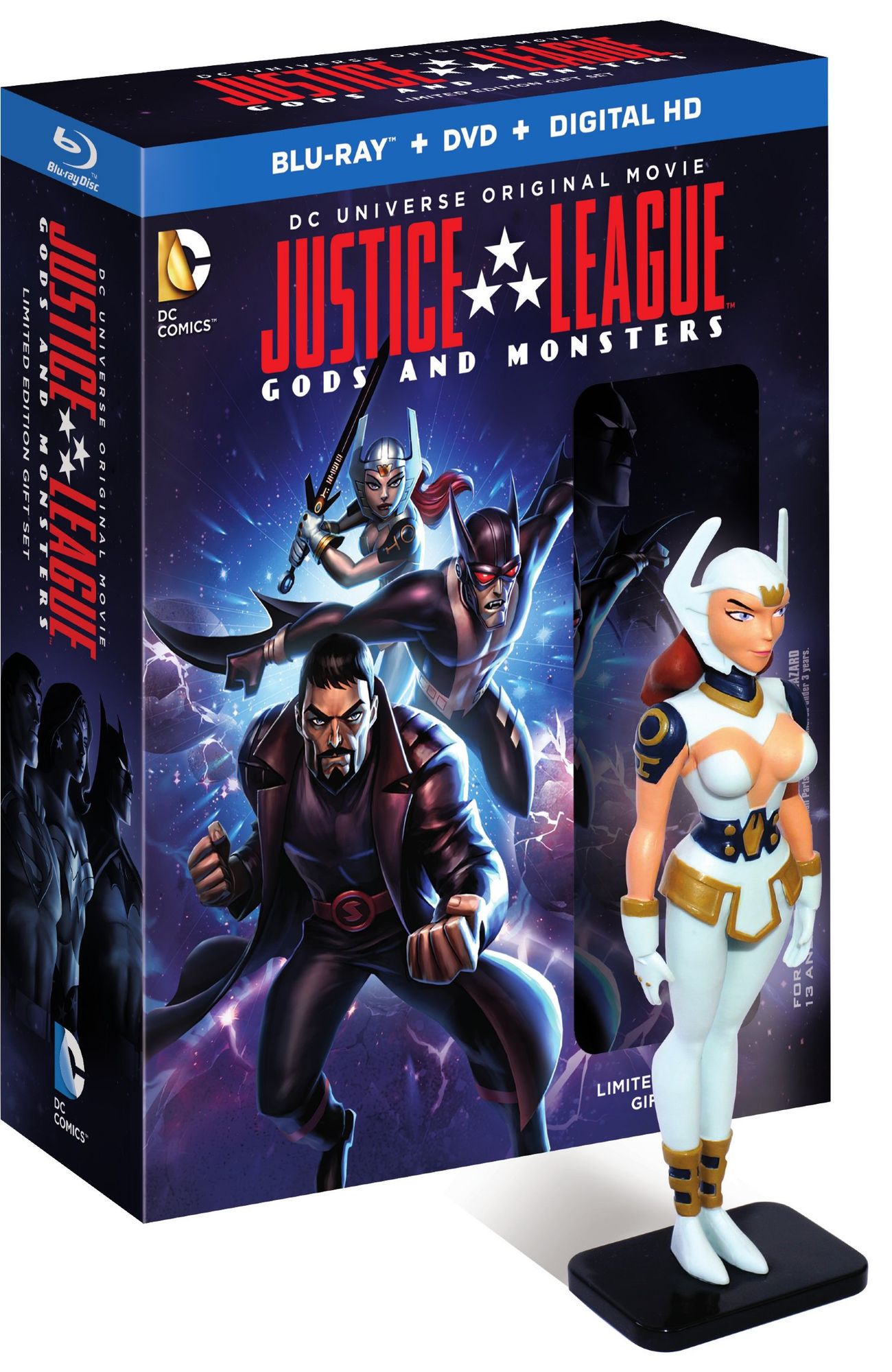 Justice League: Gods and Monsters [Deluxe Edition] [Includes Digital Copy] [With Figurine]