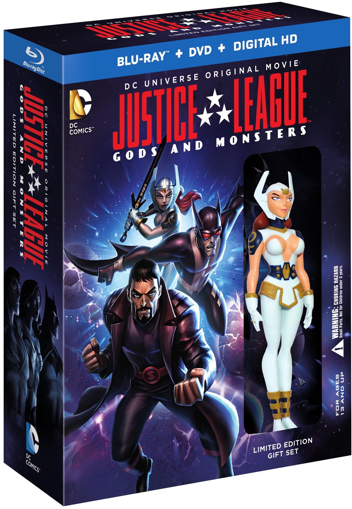 Justice League: Gods and Monsters [Deluxe Edition] [Includes Digital Copy] [With Figurine]