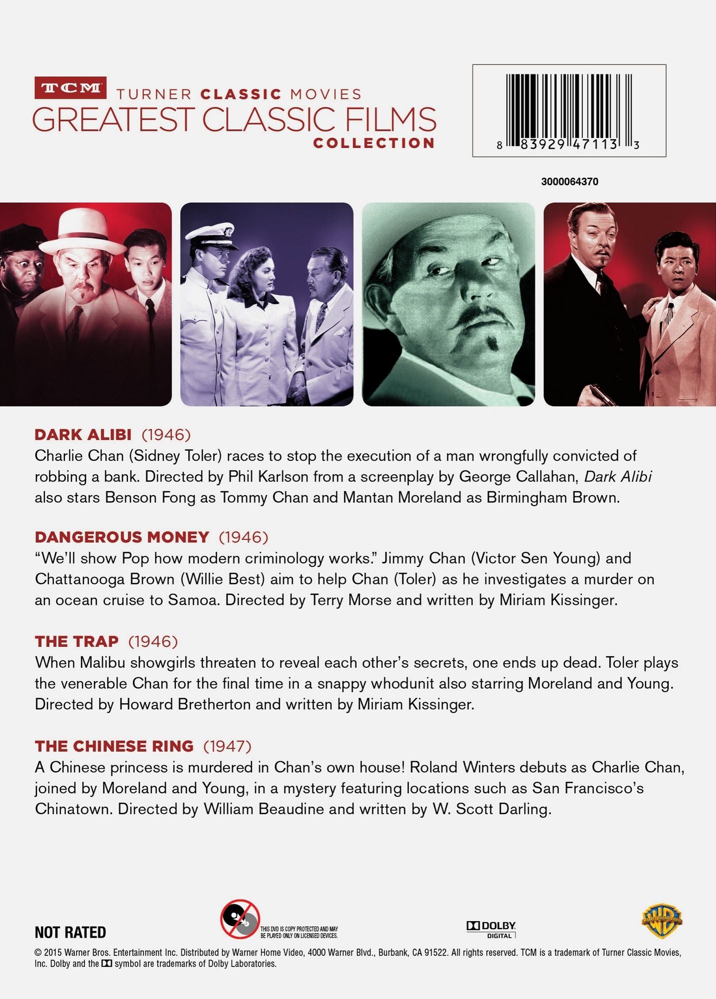 Tcm Greatest Classic Films Collection: Charlie Chan