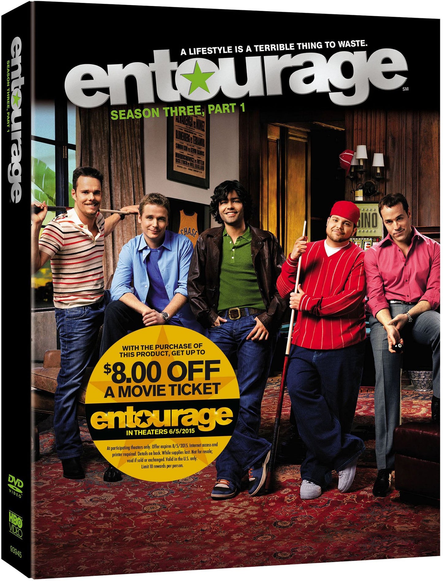 Entourage: Season 3, Part 1 [3 Discs]