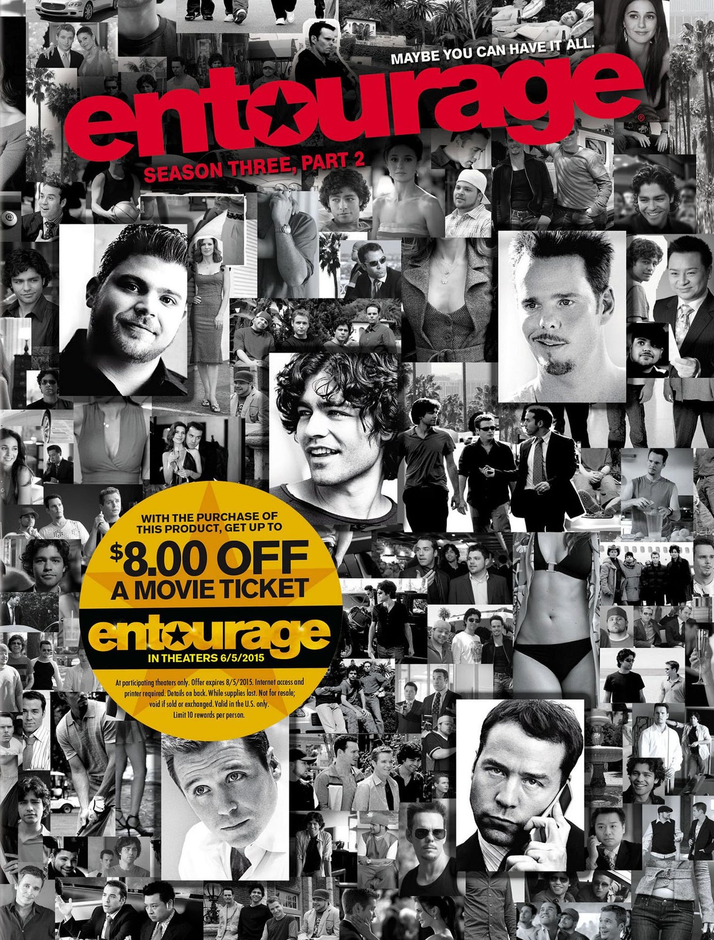 Entourage: Season 3, Part 2 [2 Discs]