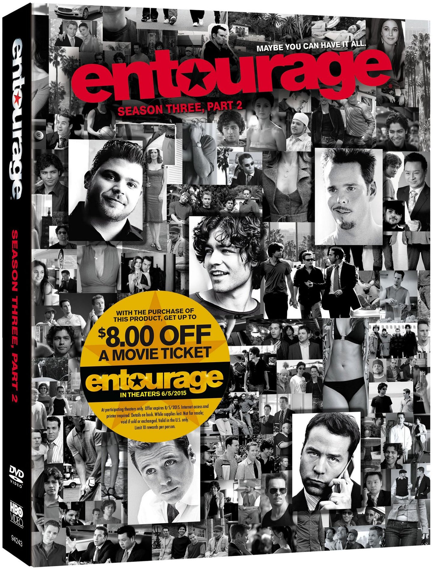 Entourage: Season 3, Part 2 [2 Discs]