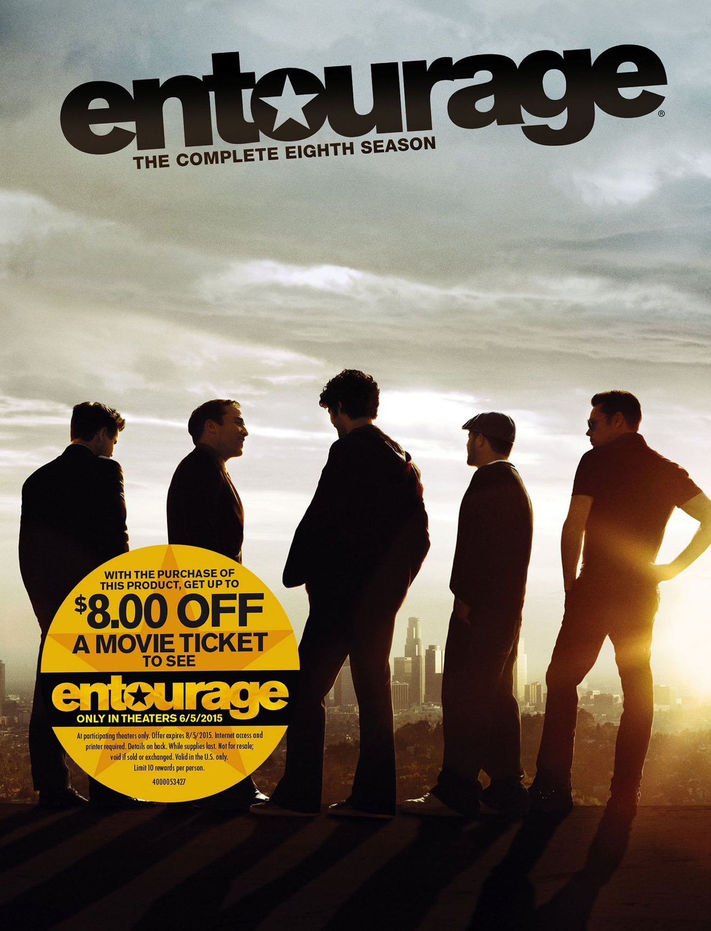 Entourage: The Complete Eighth Season [2 Discs]