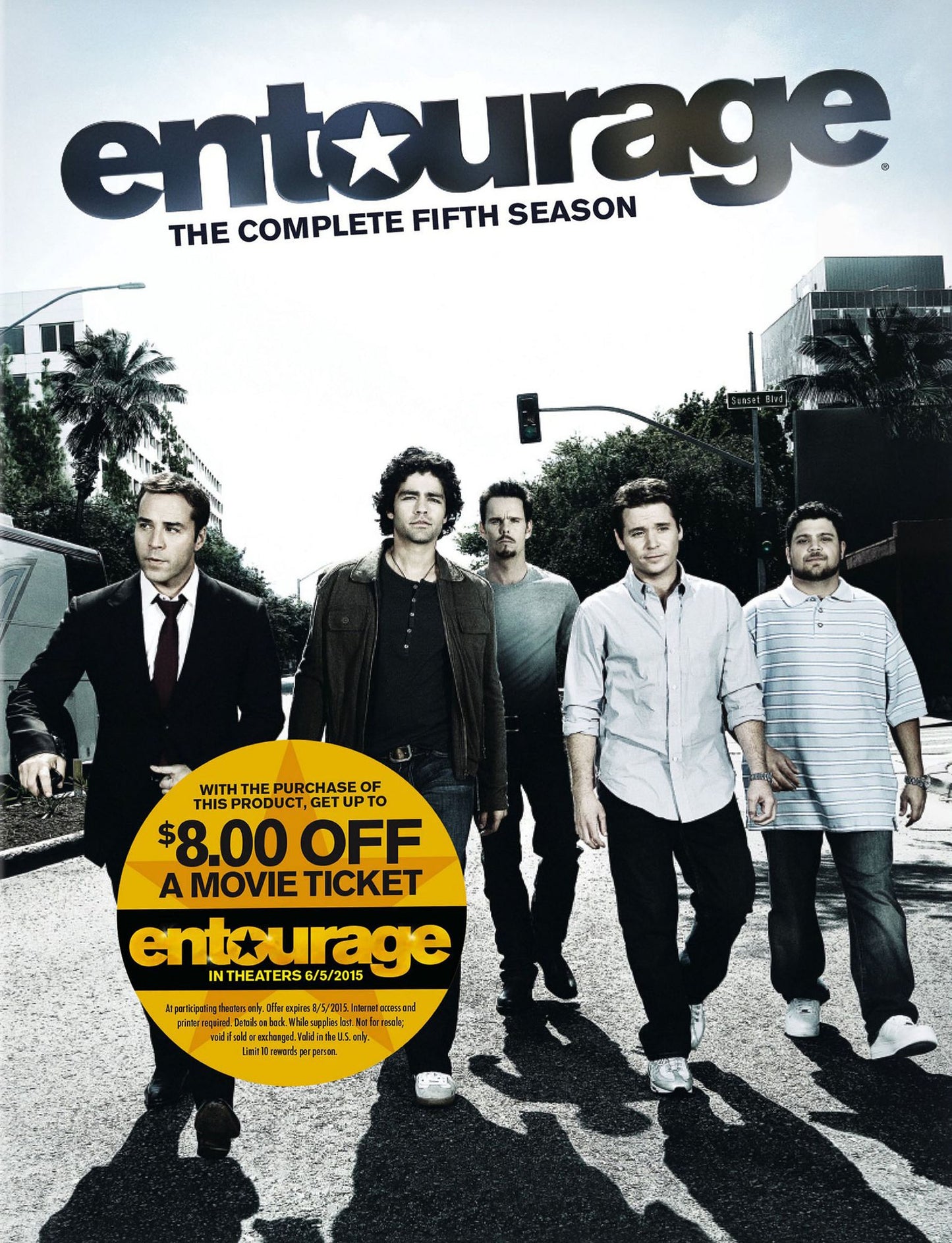 Entourage: The Complete Fifth Season [3 Discs]