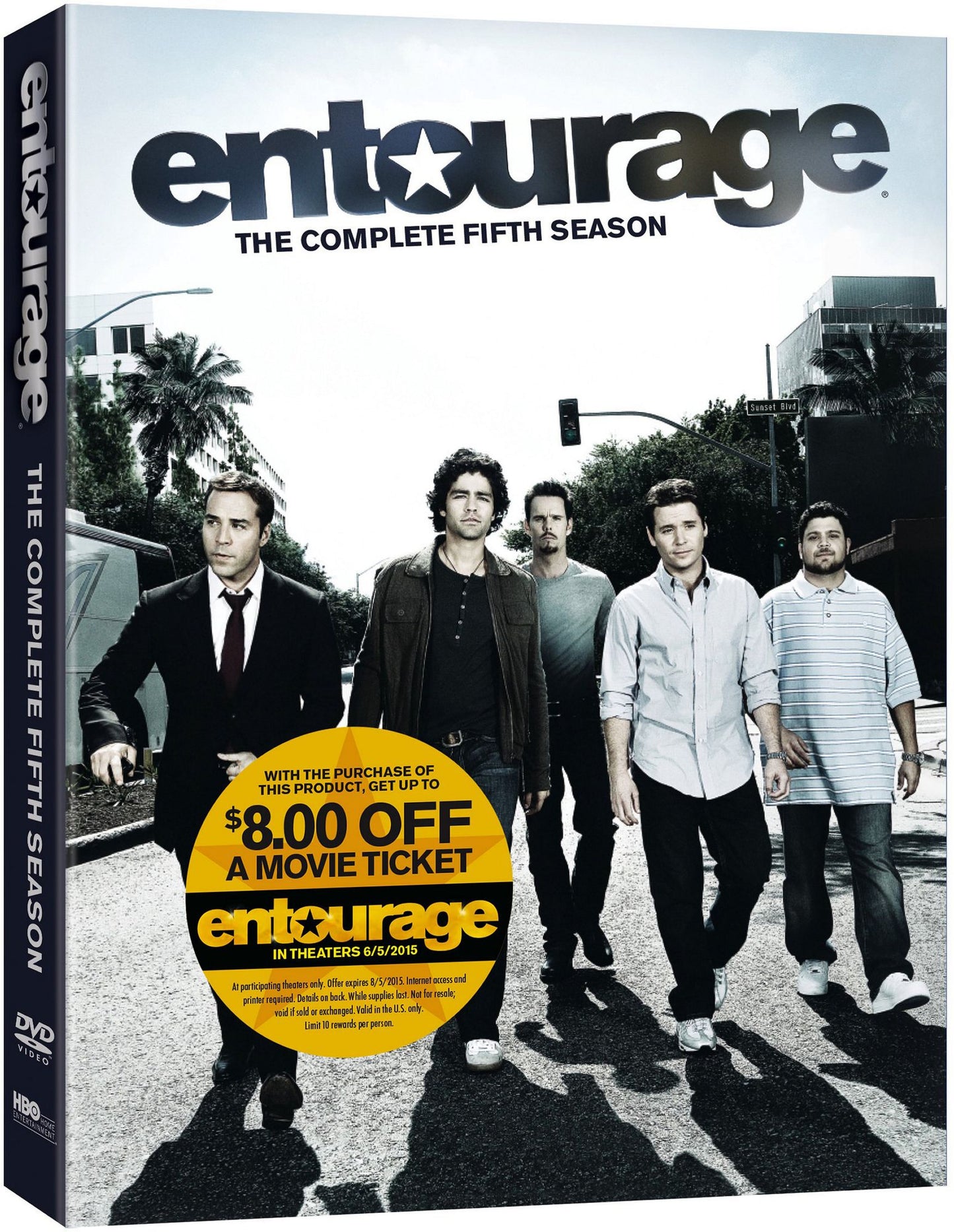 Entourage: The Complete Fifth Season [3 Discs]