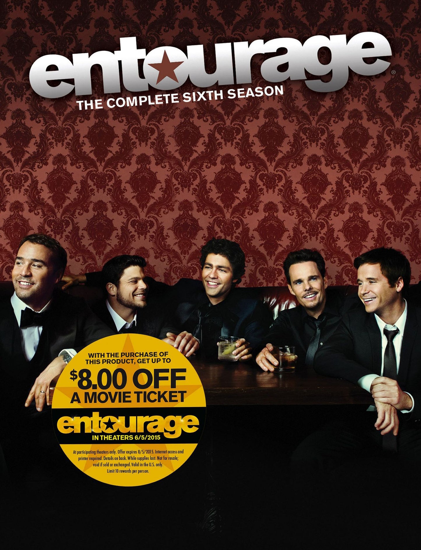 Entourage: The Complete Sixth Season [3 Discs]