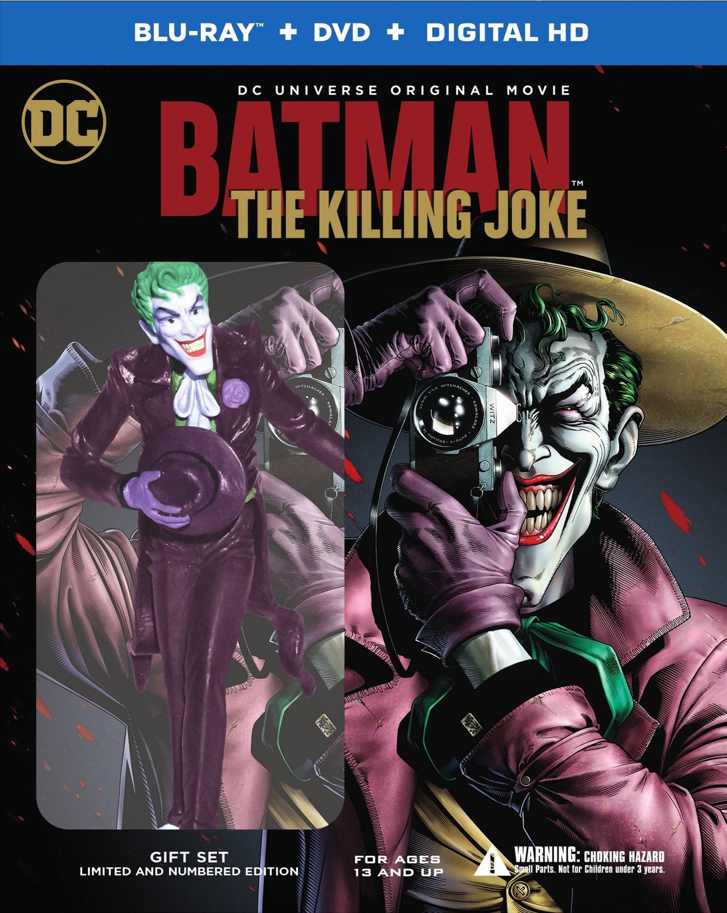 Batman: The Killing Joke [Deluxe Edition] [Includes Figurine] [Blu-ray]