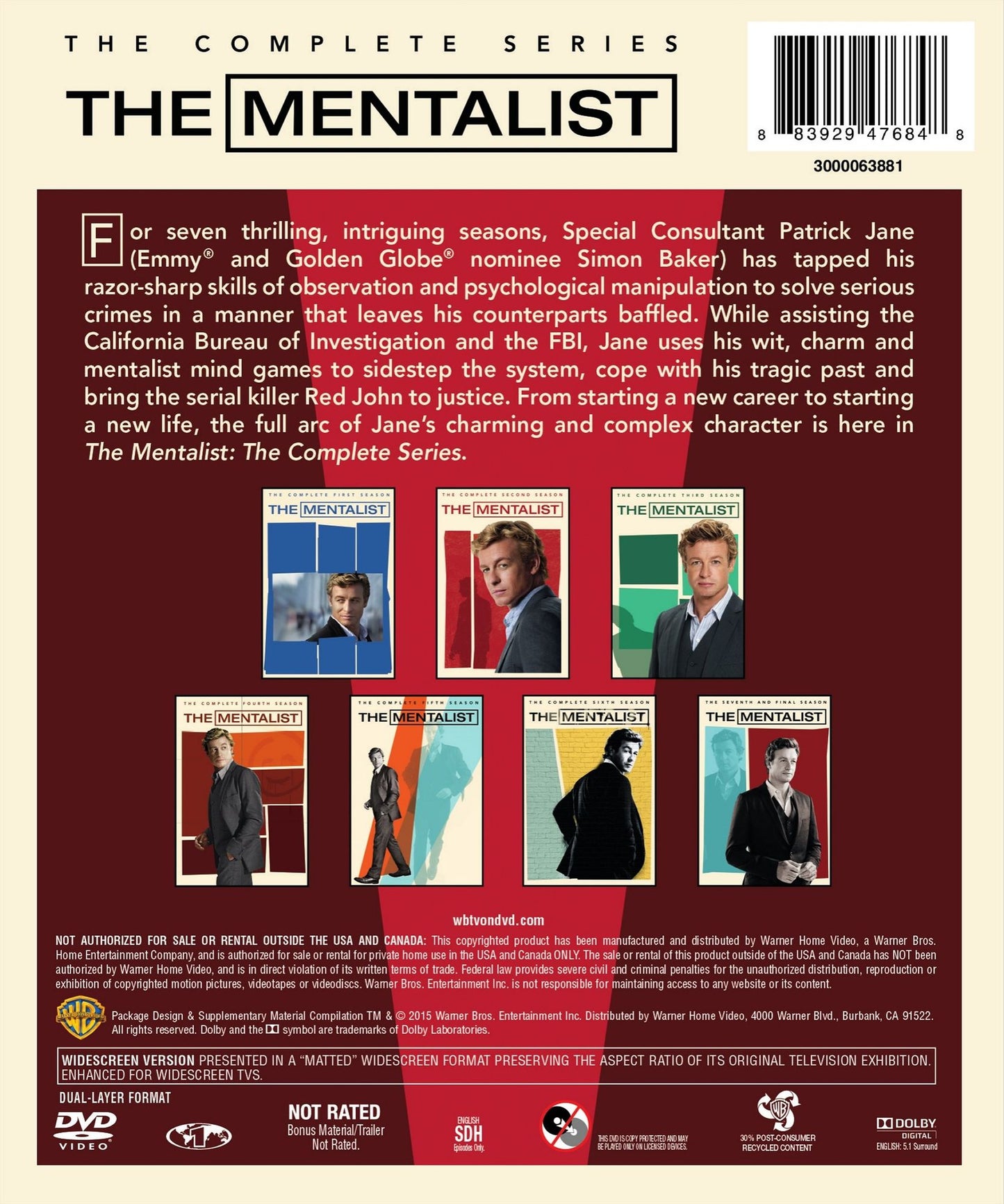 The Mentalist: The Complete Series