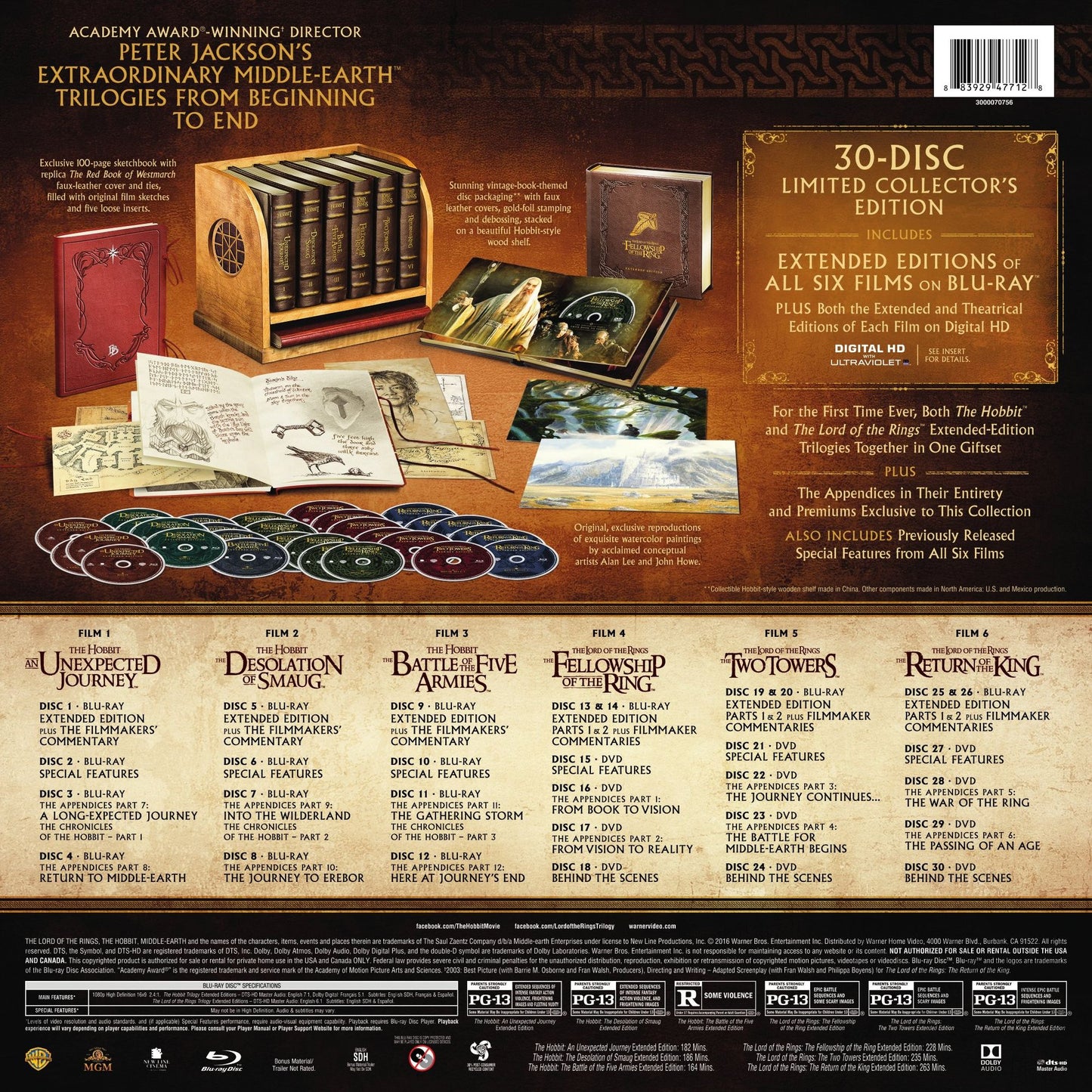 Middle-Earth Limited Collector's Edition (6Pc)