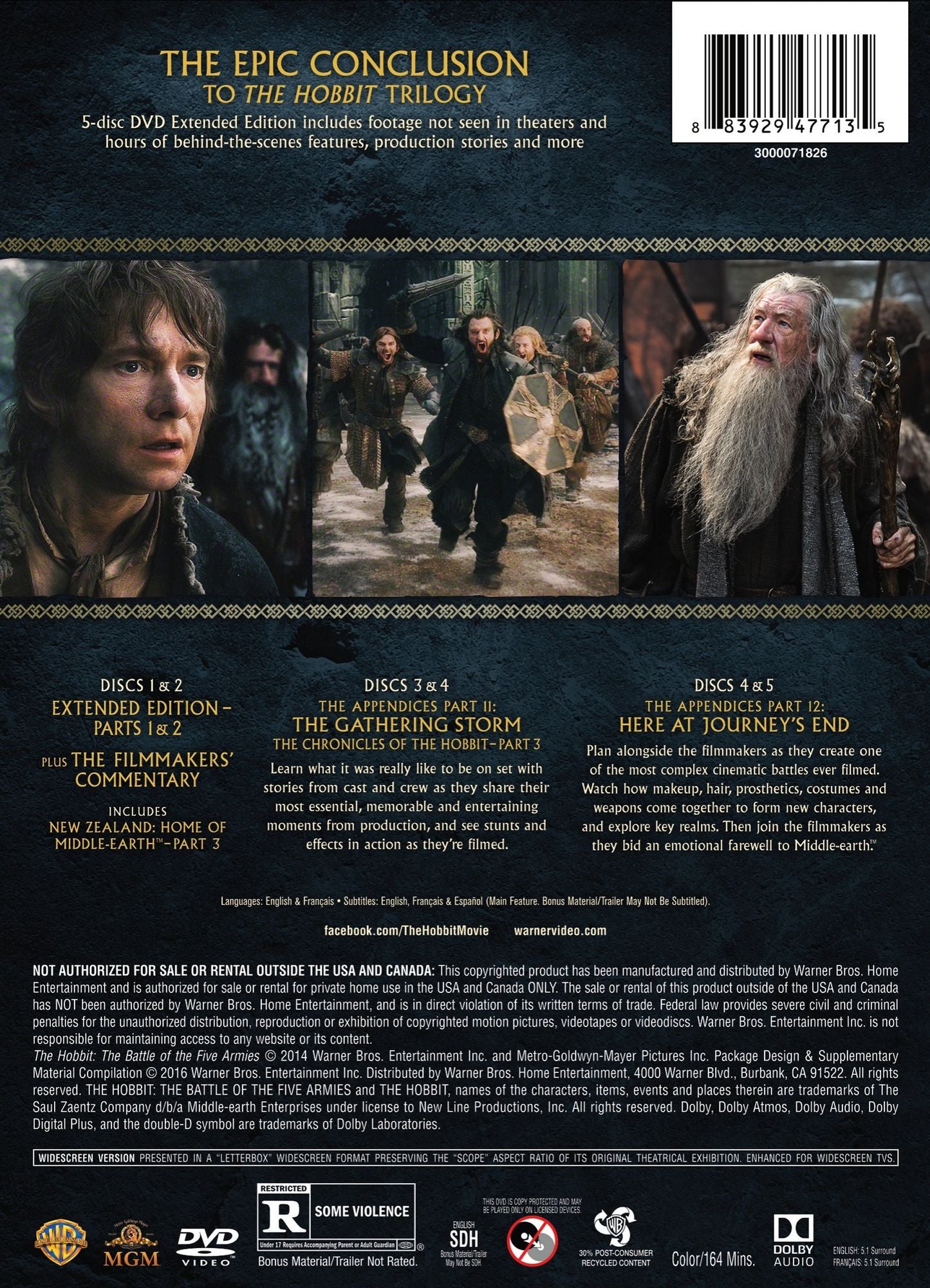 The Hobbit: The Battle of the Five Armies [Extended Edition]