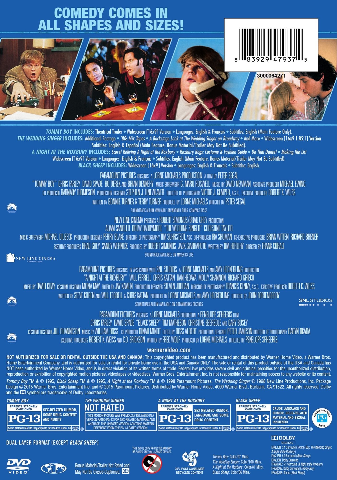 4 Film Favorites: Late Night Laughs, Vol. 2
