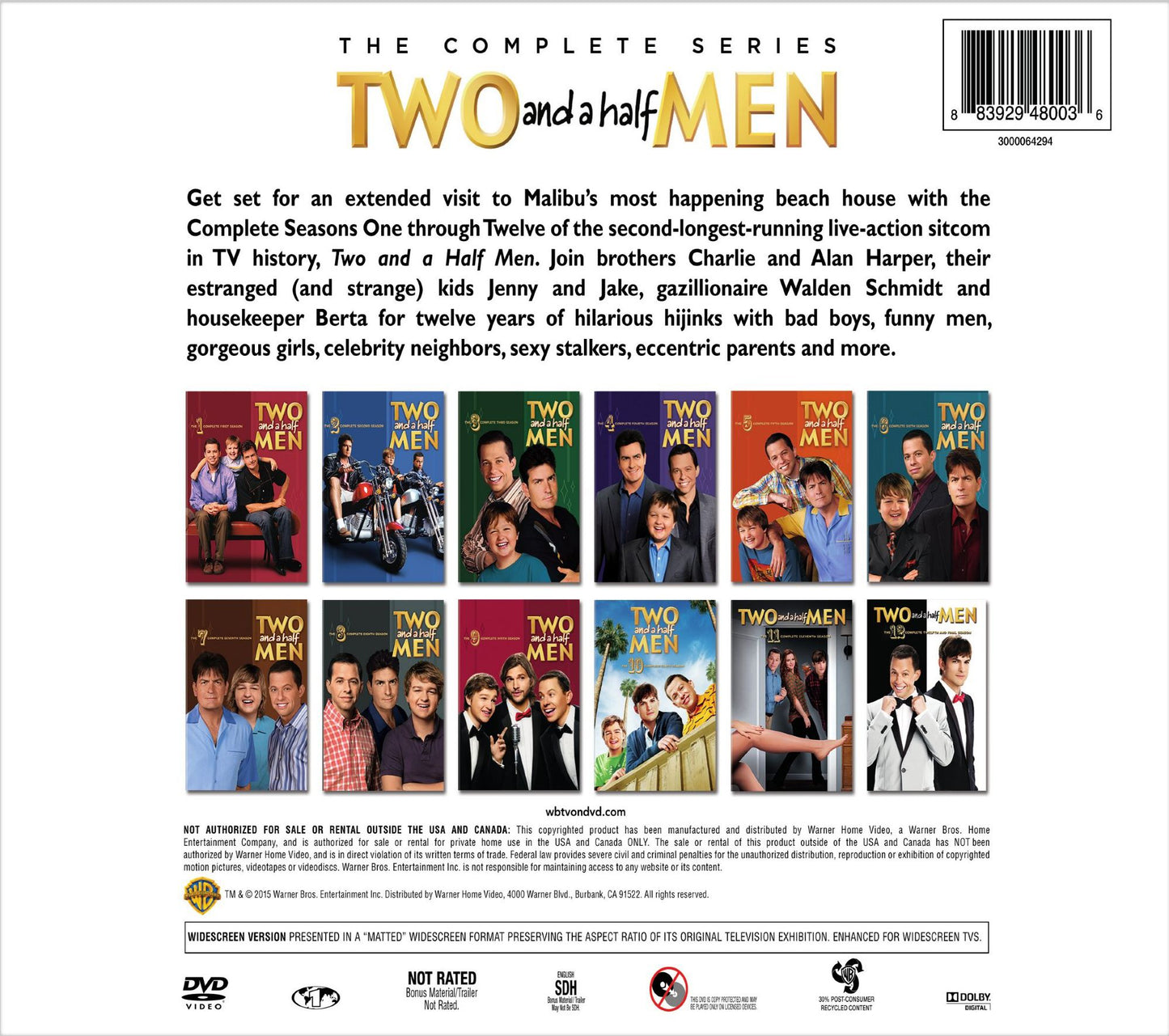 TWO & A HALF MEN: COMP (GIFT)