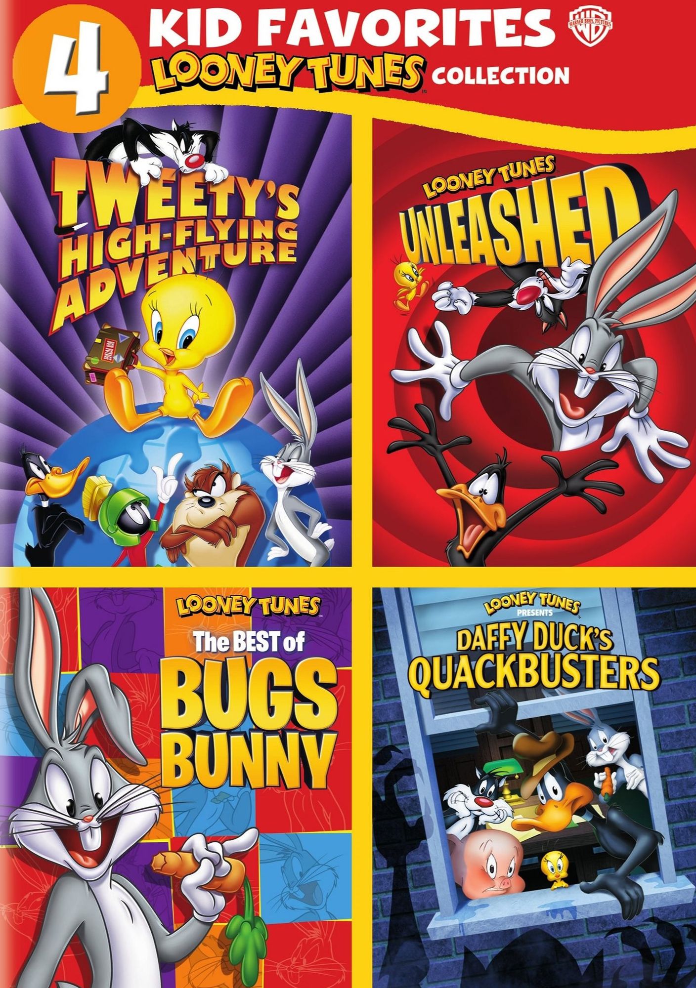 4 Kids Favorites: Looney Tunes (4Pc) / (Box)