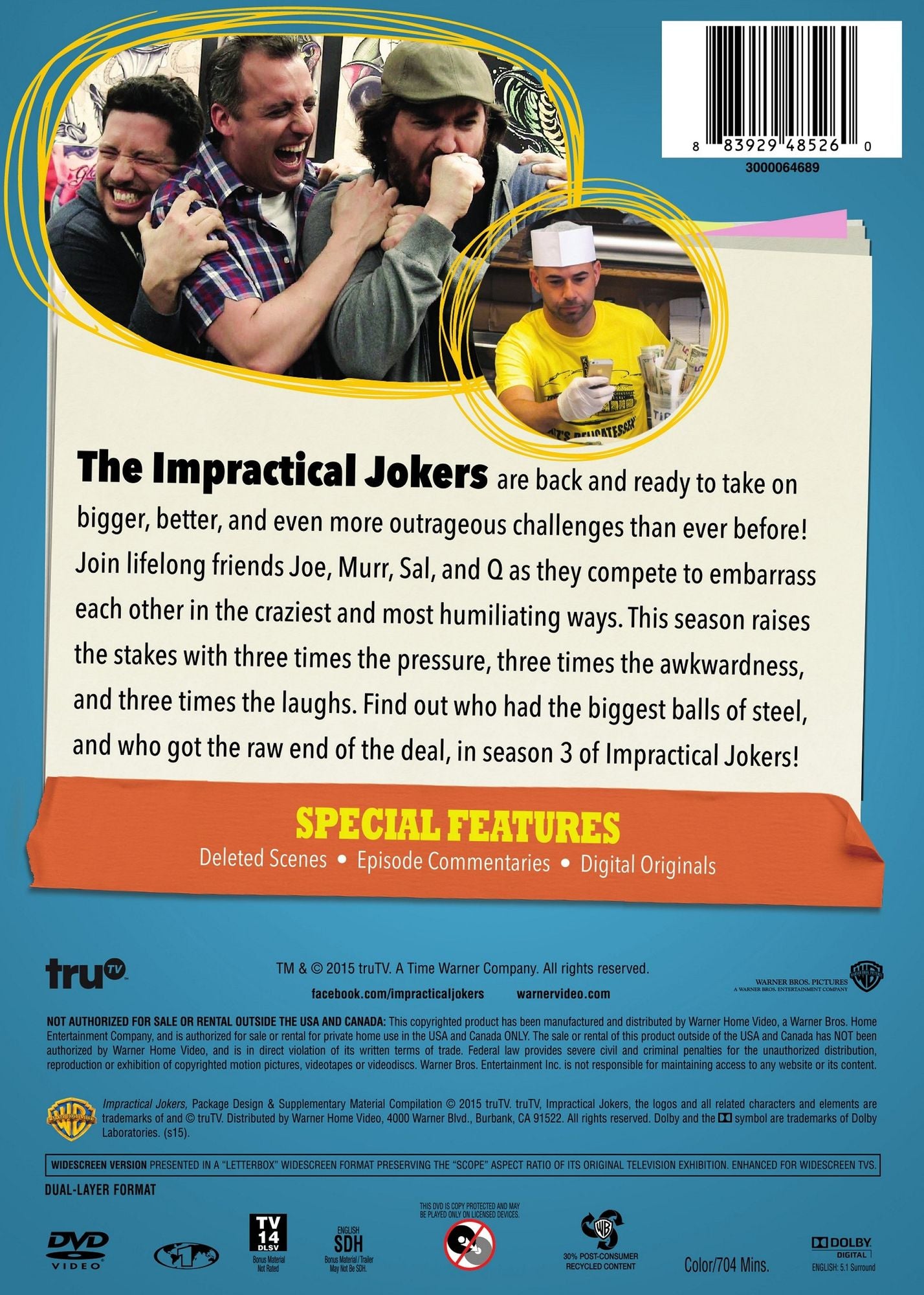 Impractical Jokers: The Complete Third Season