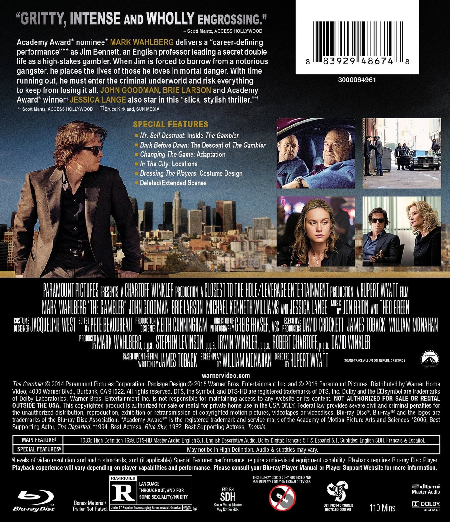 The Gambler [Blu-ray]