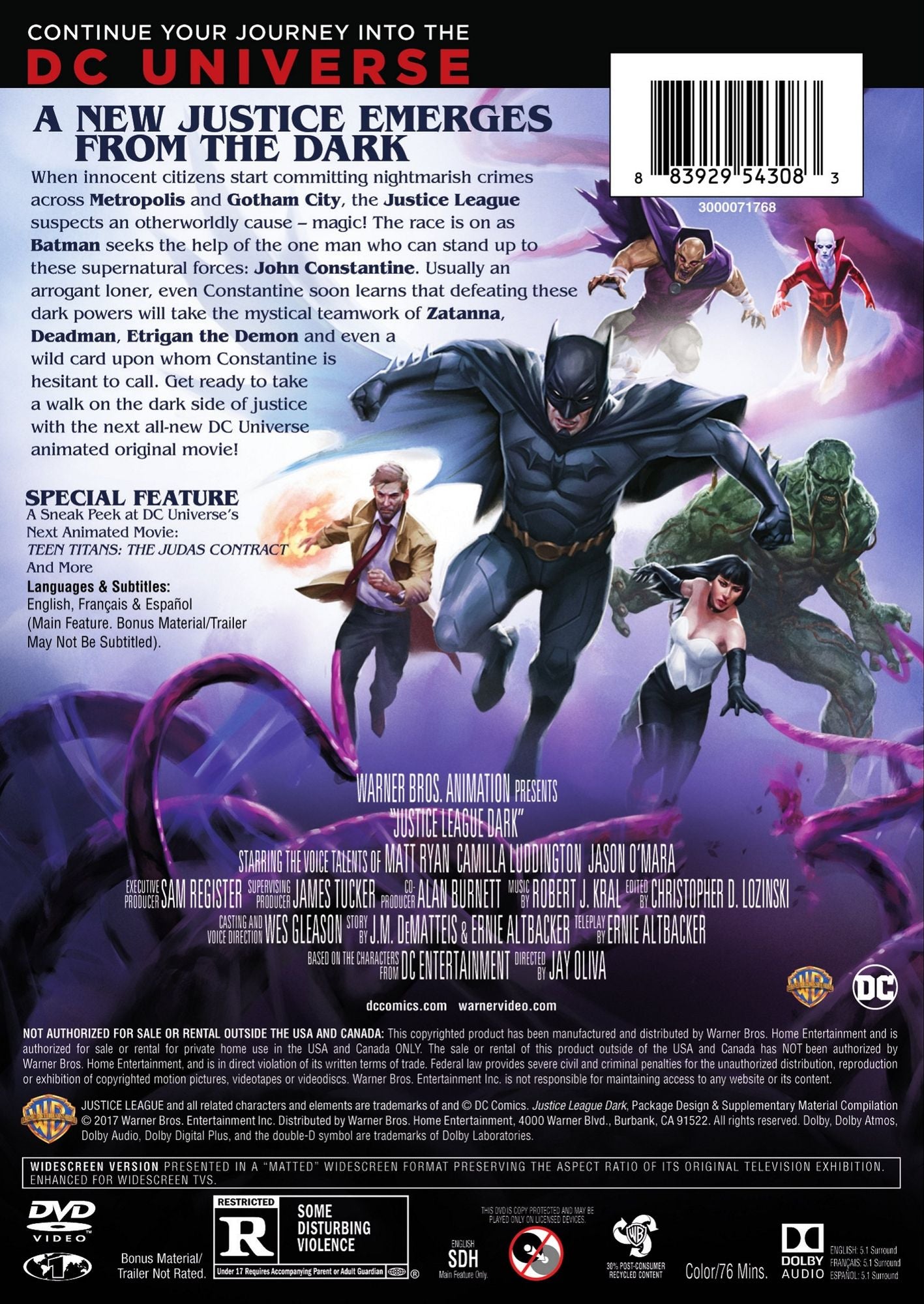 Justice League Dark