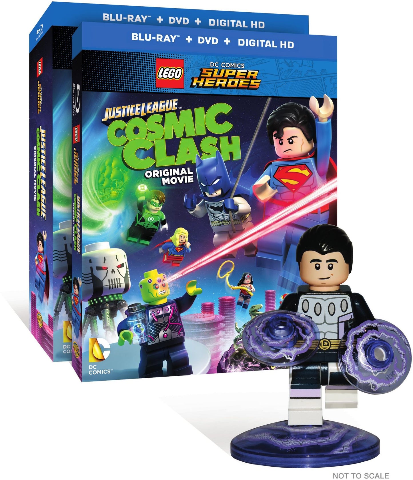 LEGO DC Comics Super Heroes: Justice League - Cosmic Clash [With Figurine] [DVD/Blu-ray] [2 Discs]
