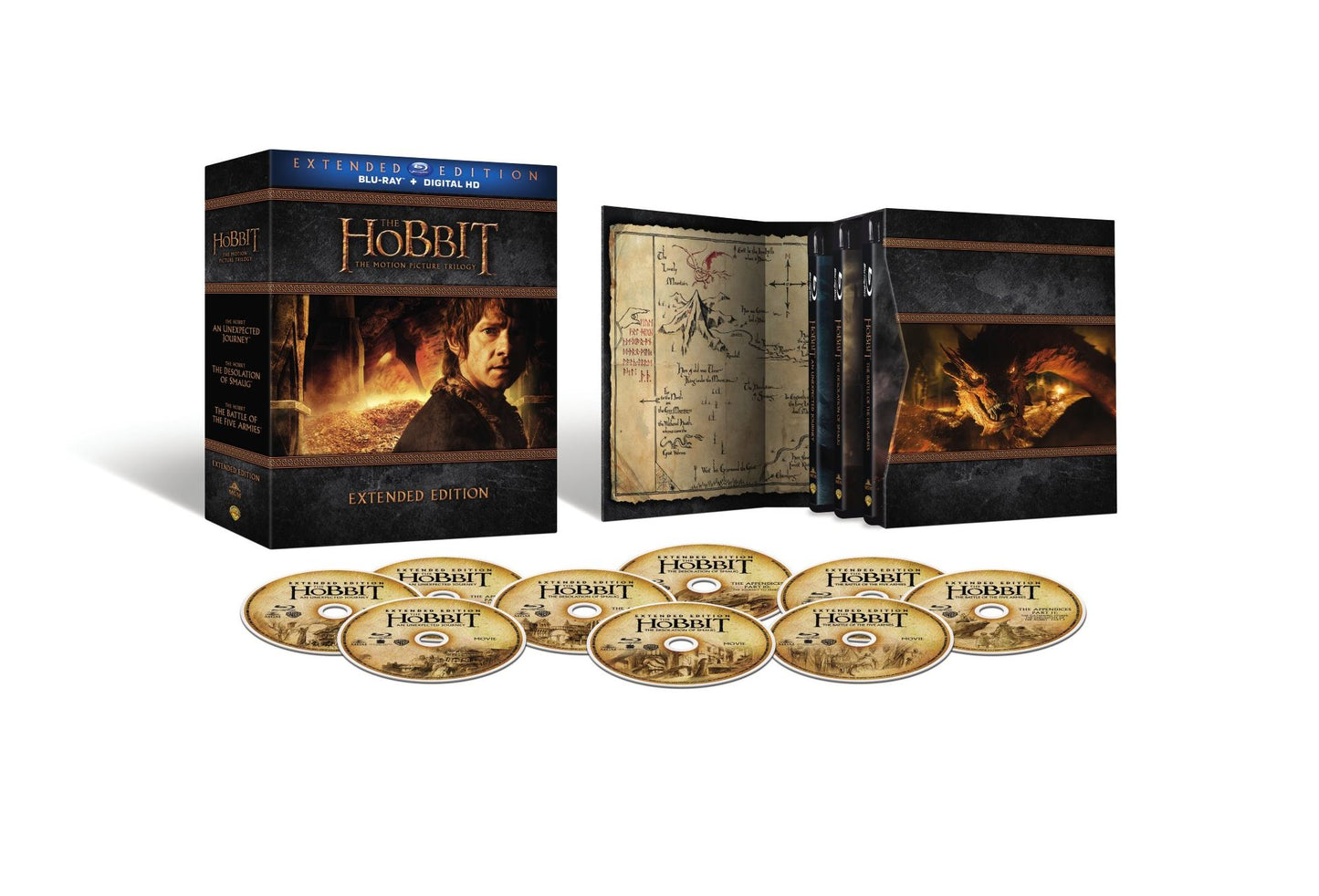 The Hobbit: The Motion Picture Trilogy [Extended Edition] [Blu-ray]