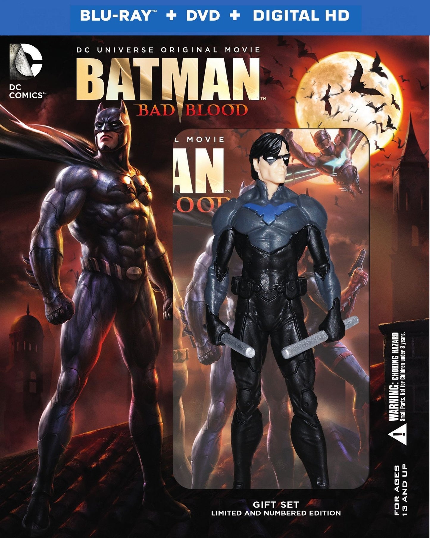 Batman: Bad Blood [Deluxe Edition] [Includes Digital Copy] [Blu-ray/DVD] [2 Discs]