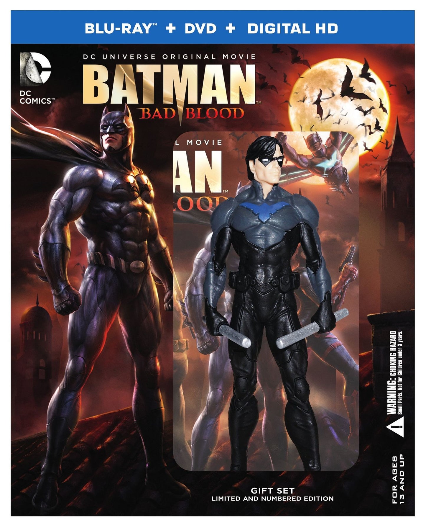 Batman: Bad Blood [Deluxe Edition] [Includes Digital Copy] [Blu-ray/DVD] [2 Discs]